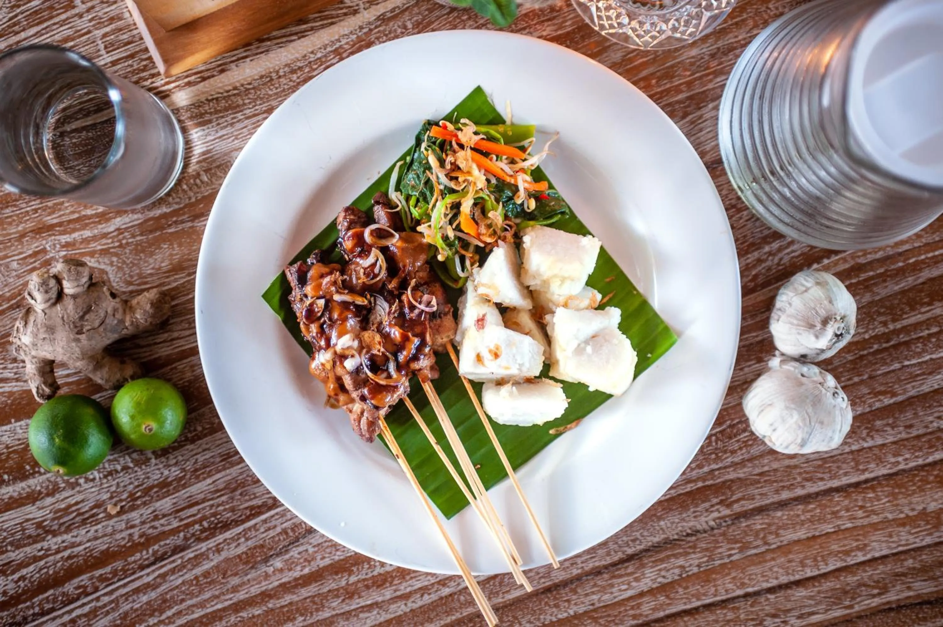 Lunch in Pradja Slumbung Villas