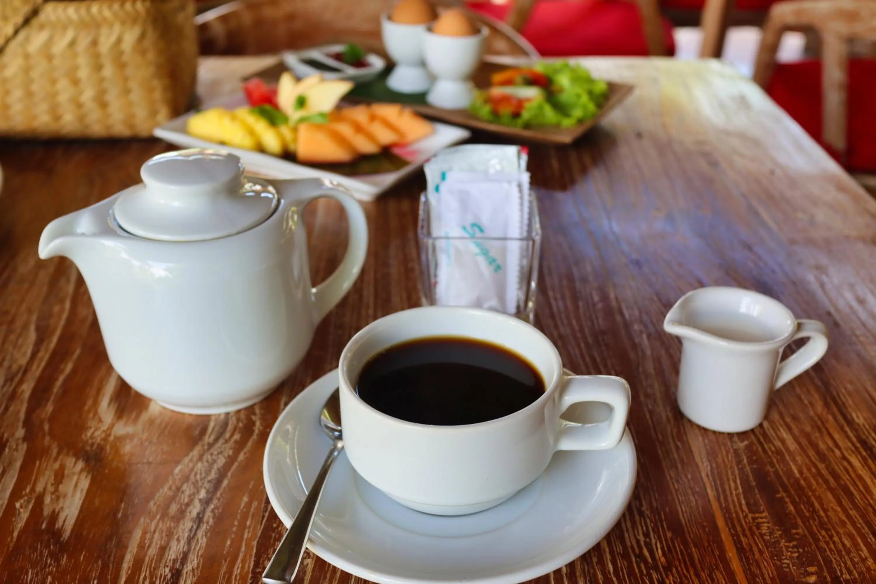 Drinks in Pradja Slumbung Villas