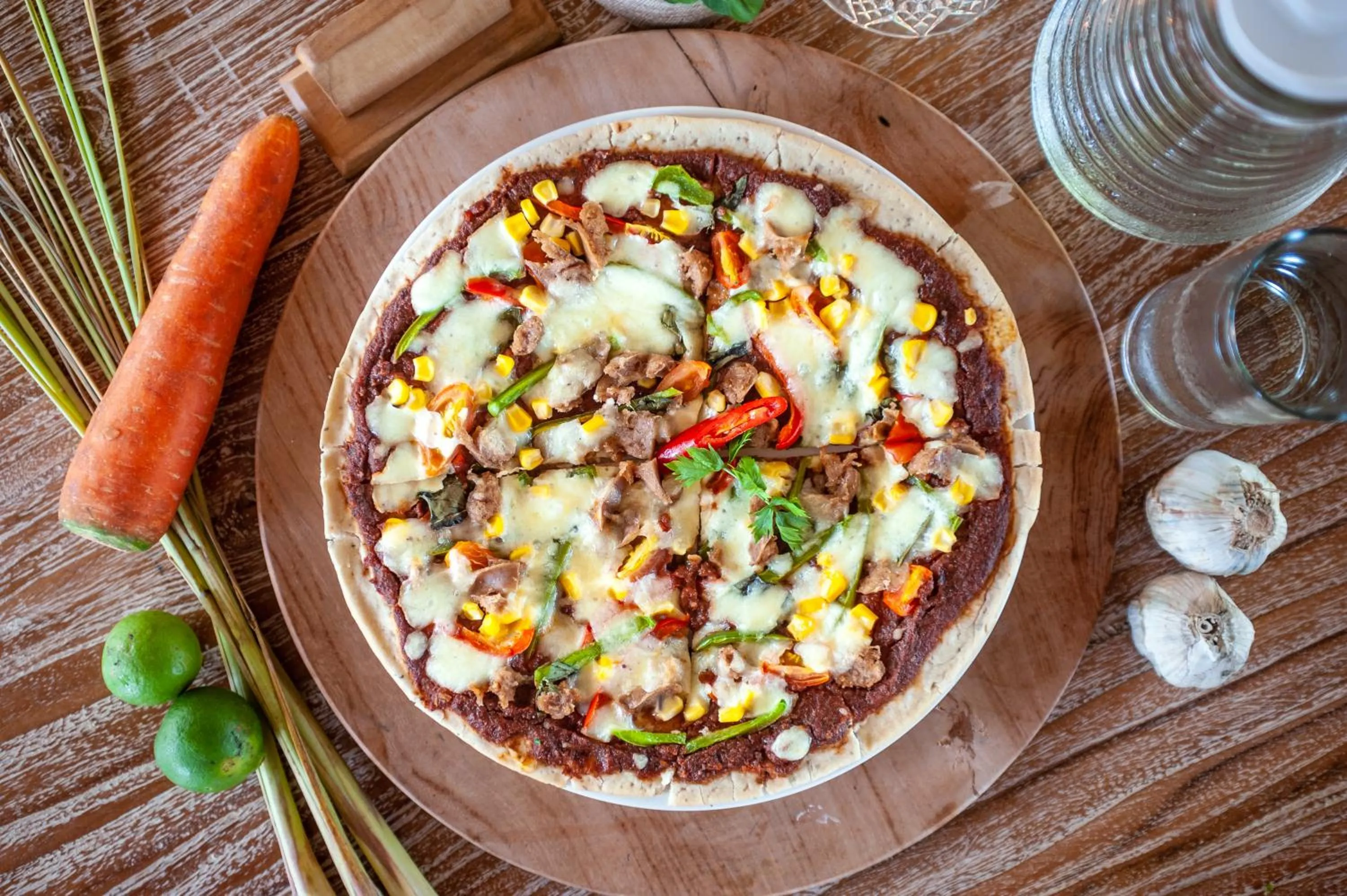 Food in Pradja Slumbung Villas