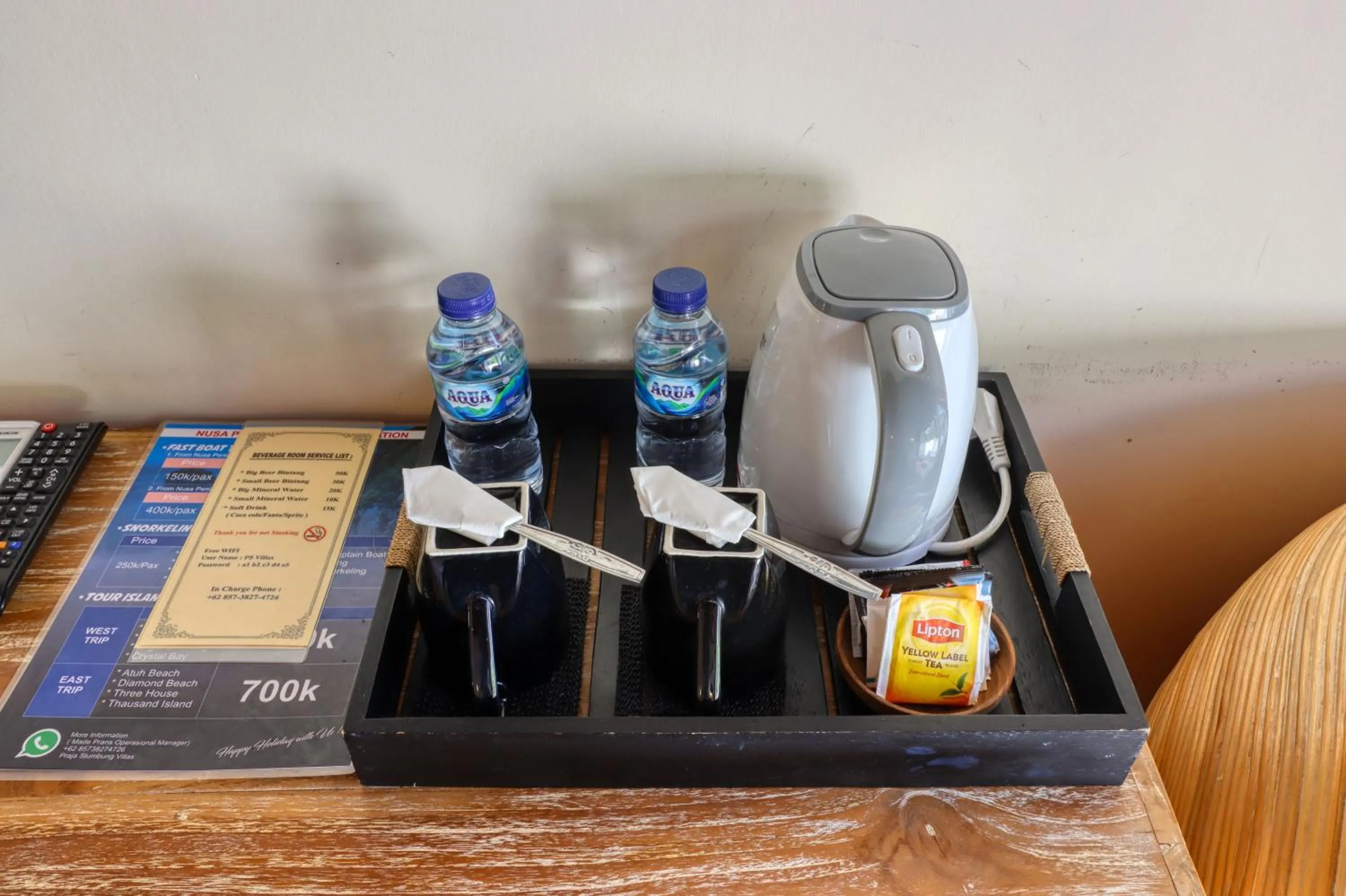 Coffee/tea facilities in Pradja Slumbung Villas