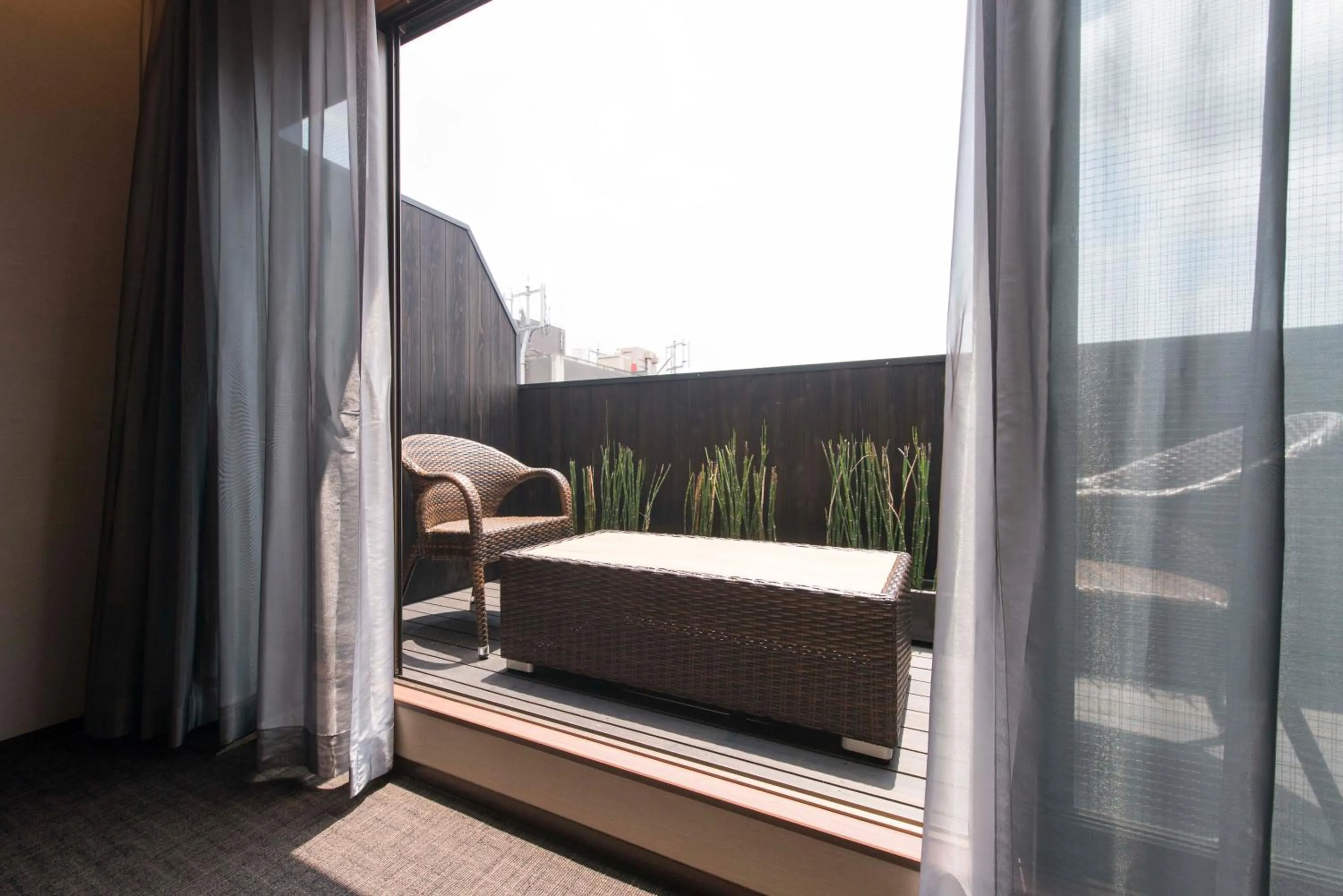 Balcony/Terrace in Hotel ZIZI Kyoto Gion