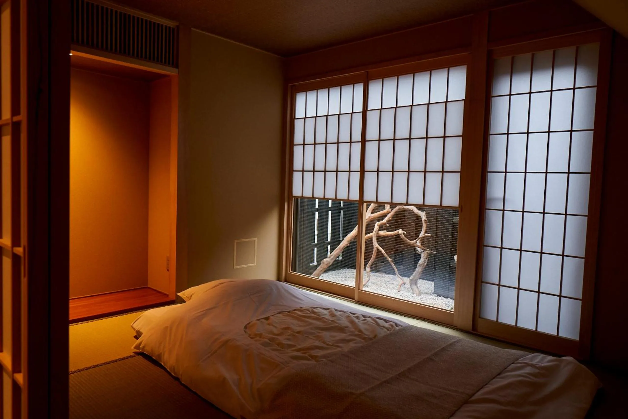 Photo of the whole room, Bed in Hotel ZIZI Kyoto Gion