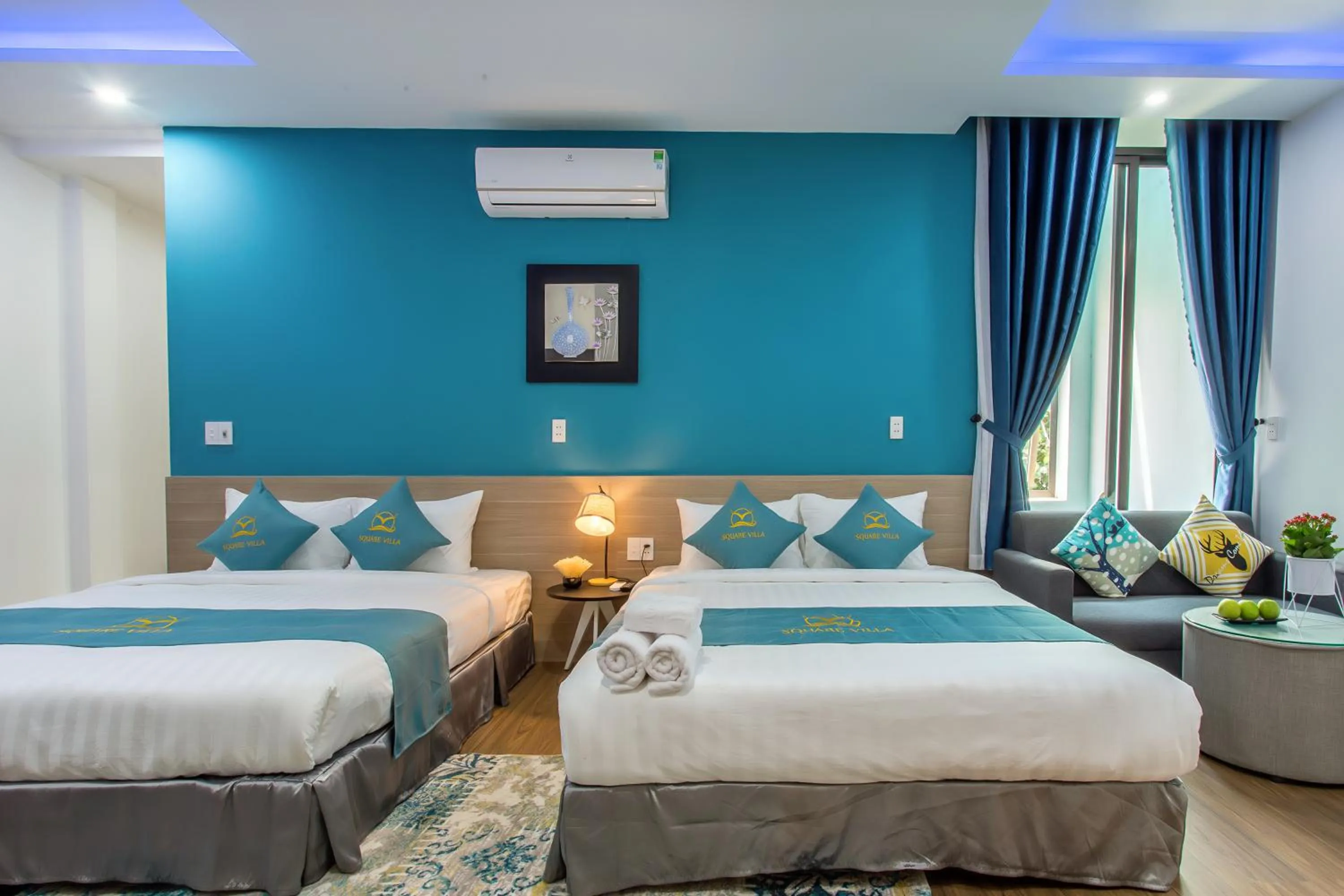 Bedroom, Bed in Square Villa Hoi An