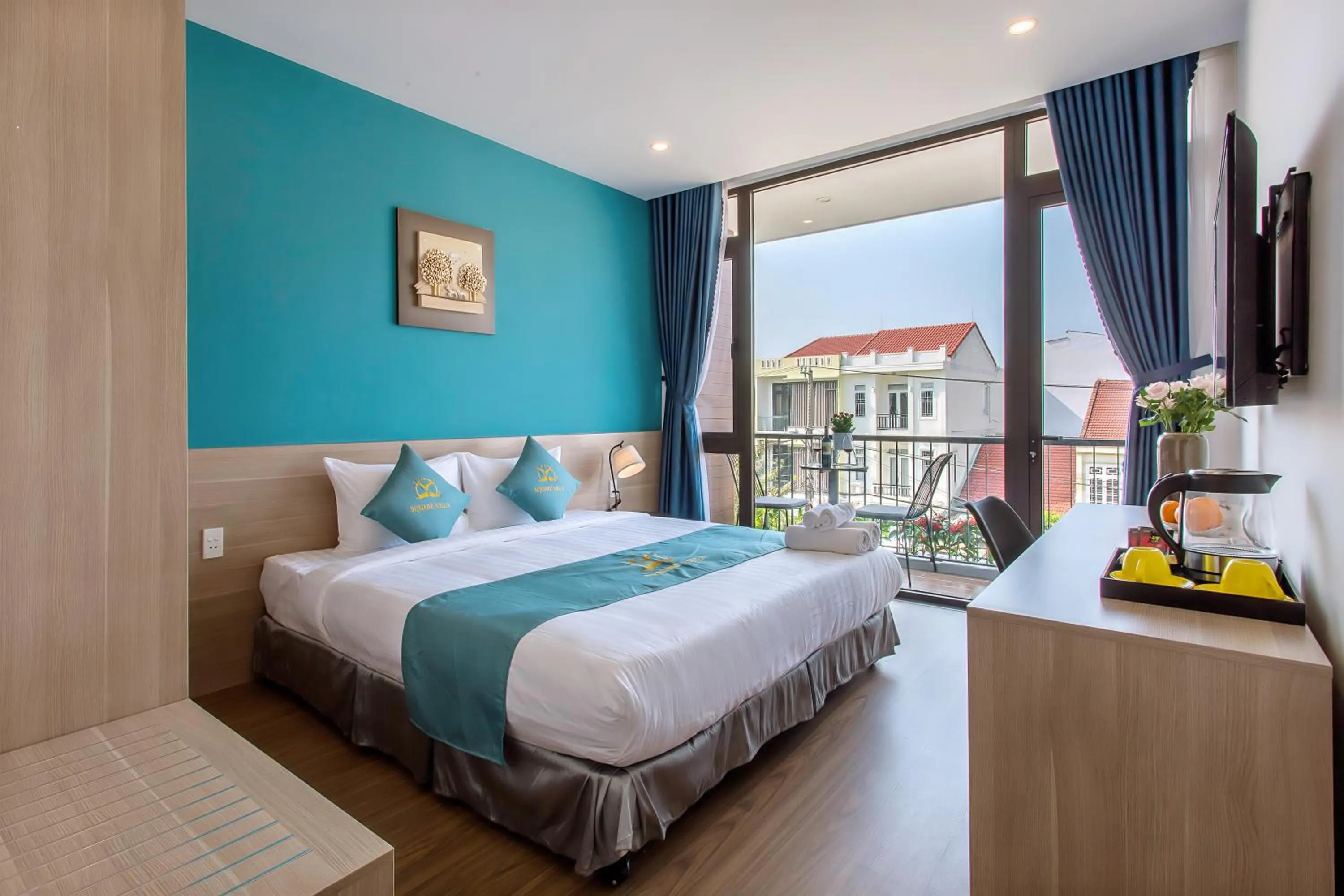 Photo of the whole room, Bed in Square Villa Hoi An