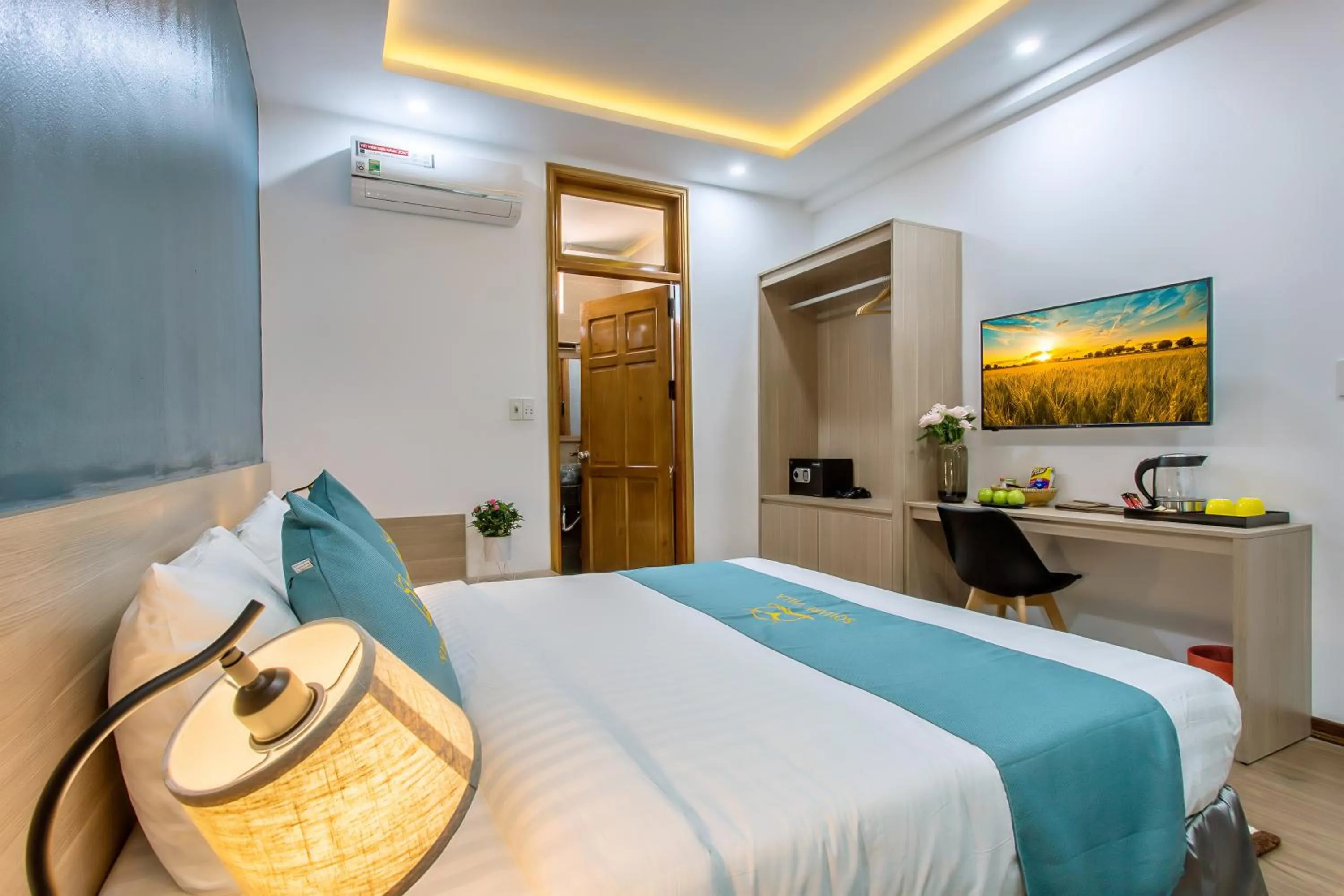 Bedroom, Bed in Square Villa Hoi An