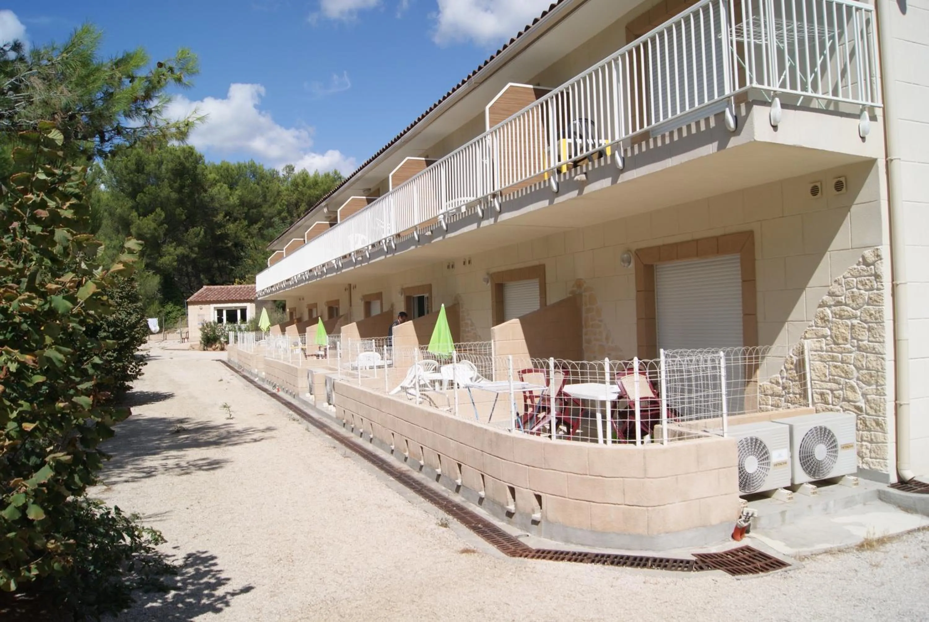 Balcony/Terrace in Appart'Hôtel Les Rochers
