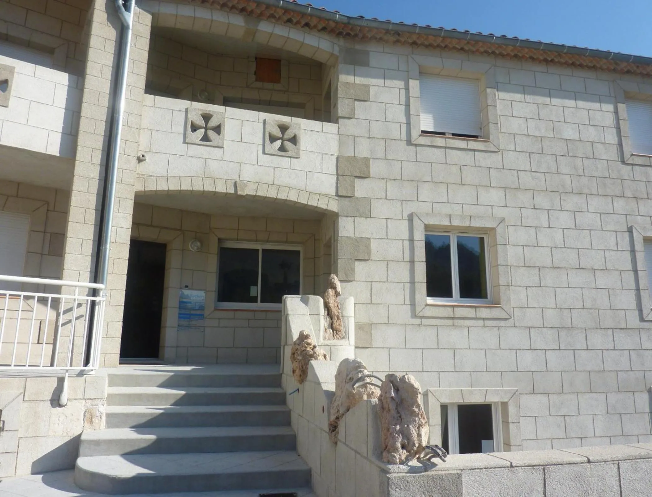 Property building in Appart'Hôtel Les Rochers