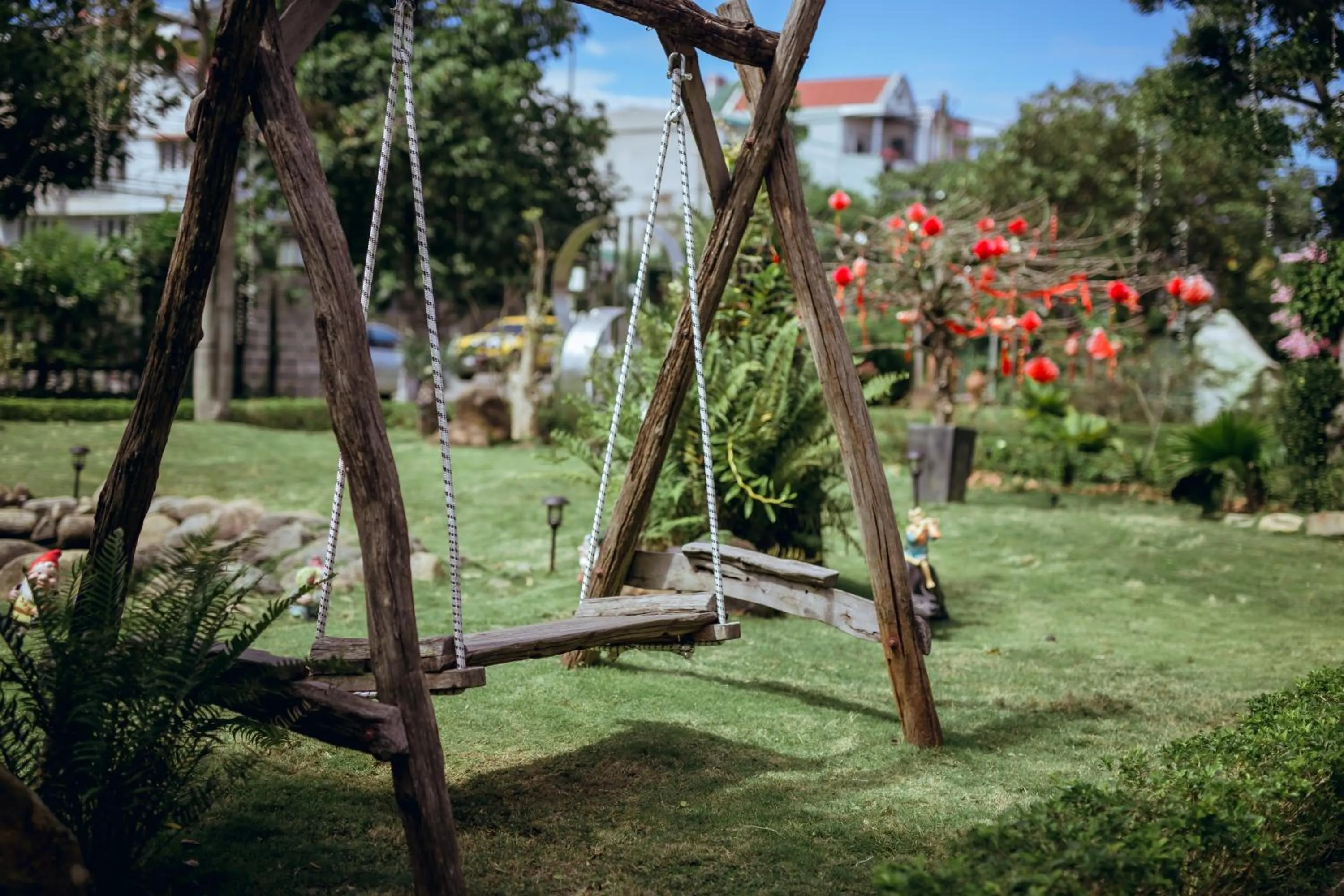 Garden in Nhat Quang Hotel