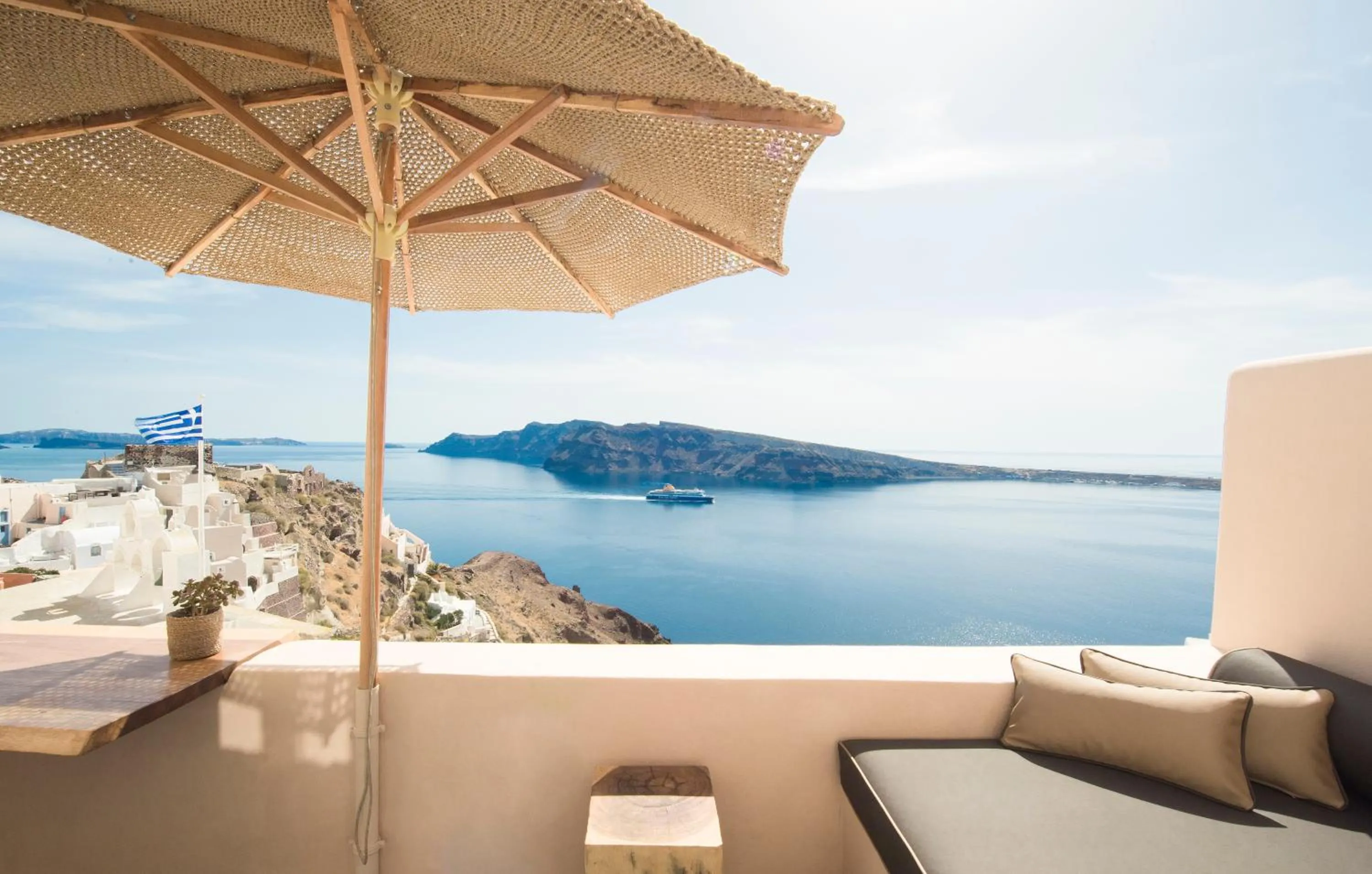 Balcony/Terrace in Nano Oia Villas