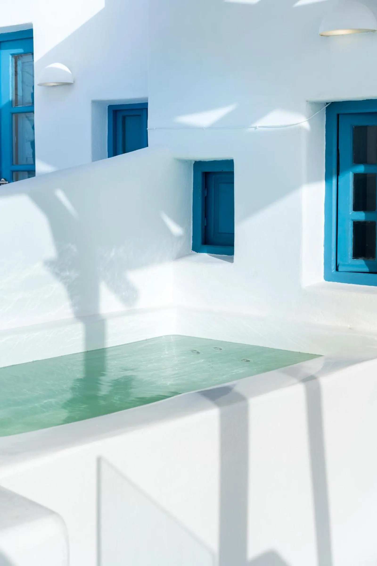 Hot Tub in Nano Oia Villas