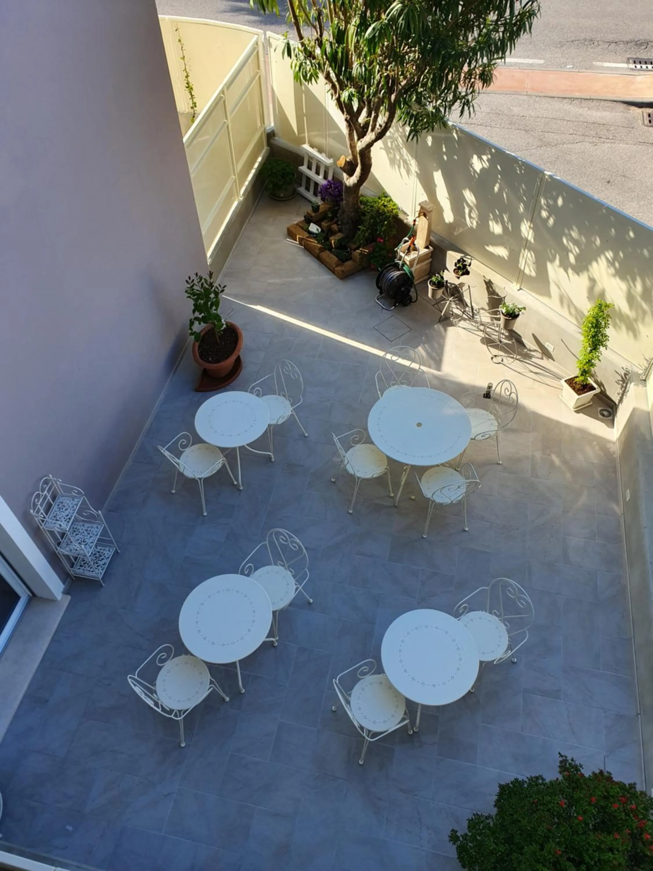 Patio in Romantic Home