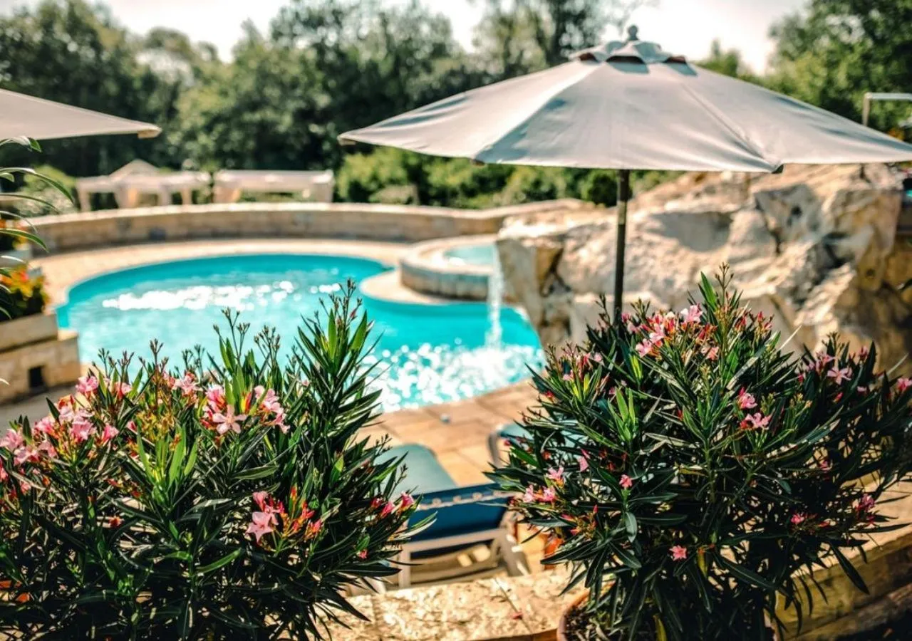 Natural landscape in Wellness & Spa Hotel Kaskady