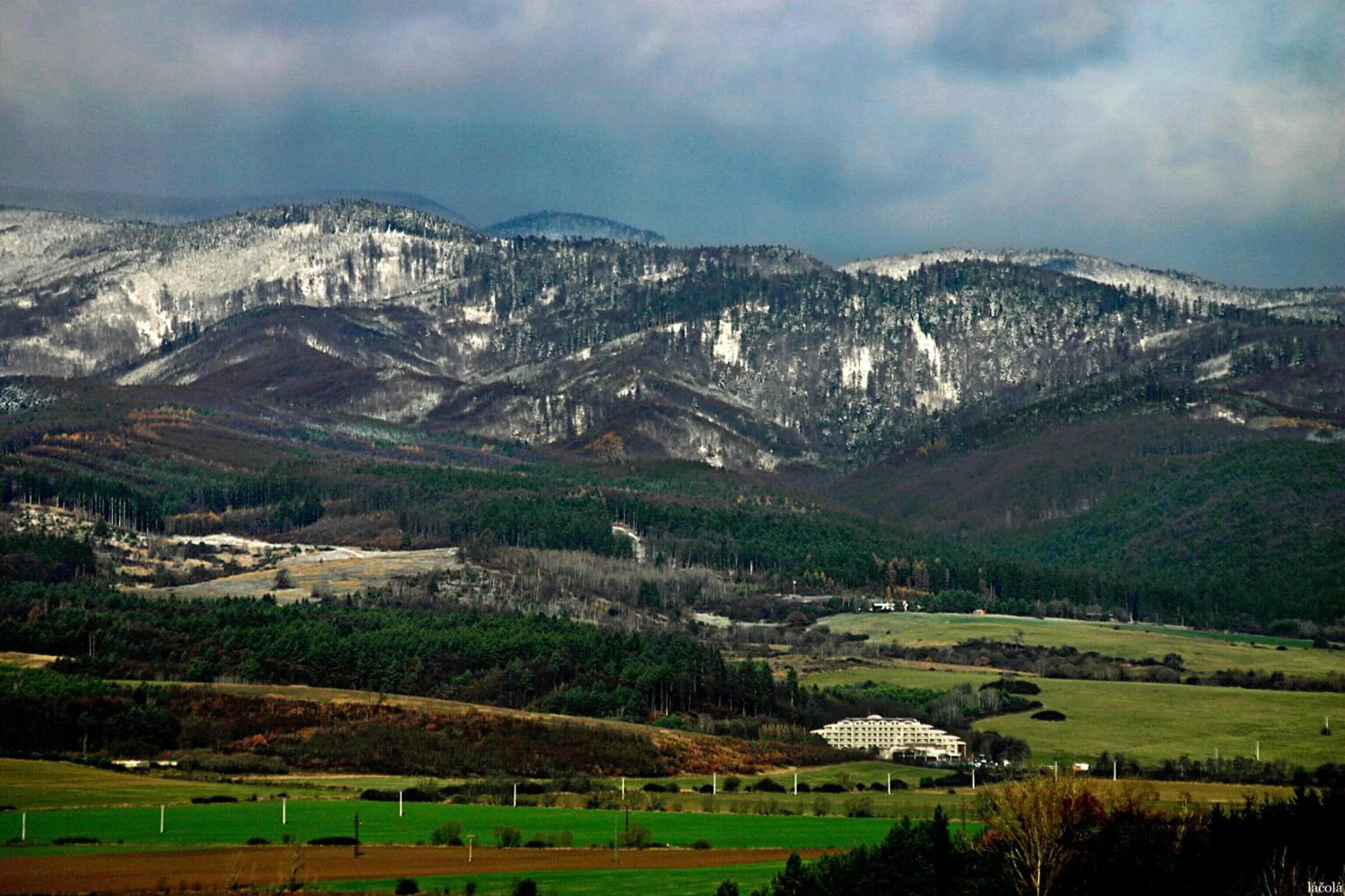 Natural landscape in Wellness & Spa Hotel Kaskady