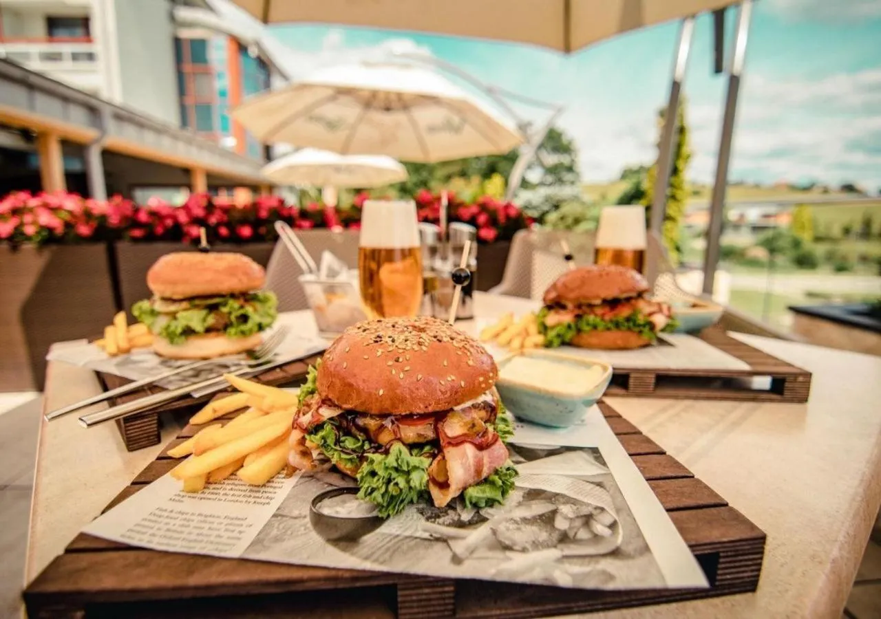 Food and drinks in Wellness & Spa Hotel Kaskady