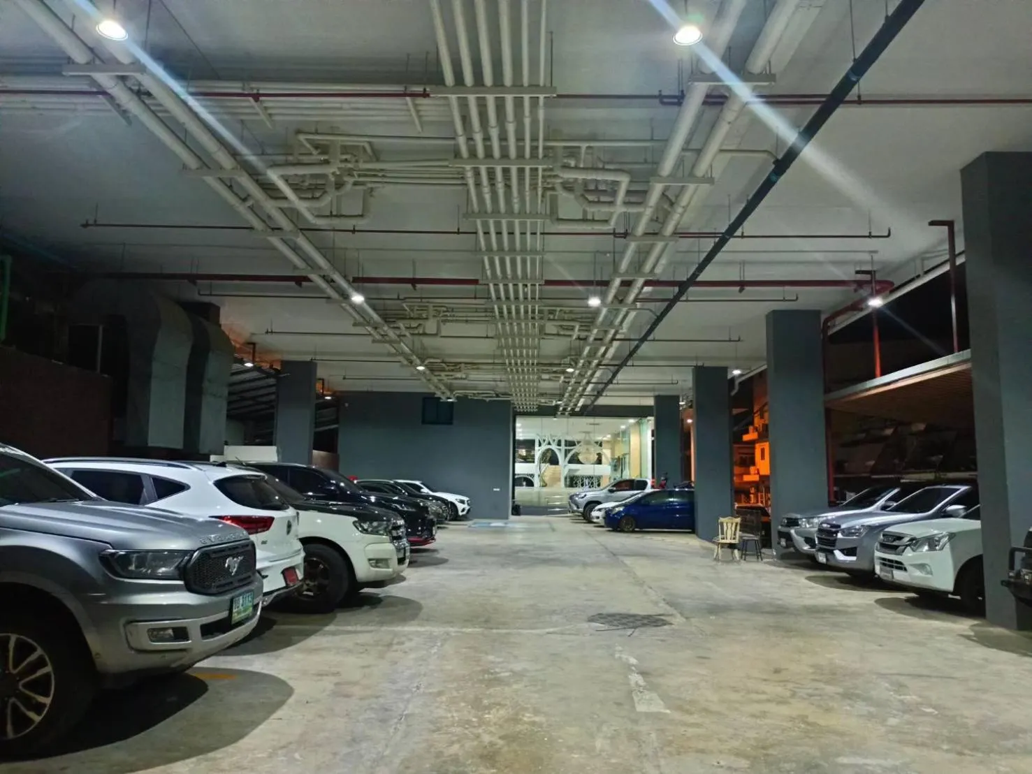 Parking in Golden Jomtien Beach Hotel