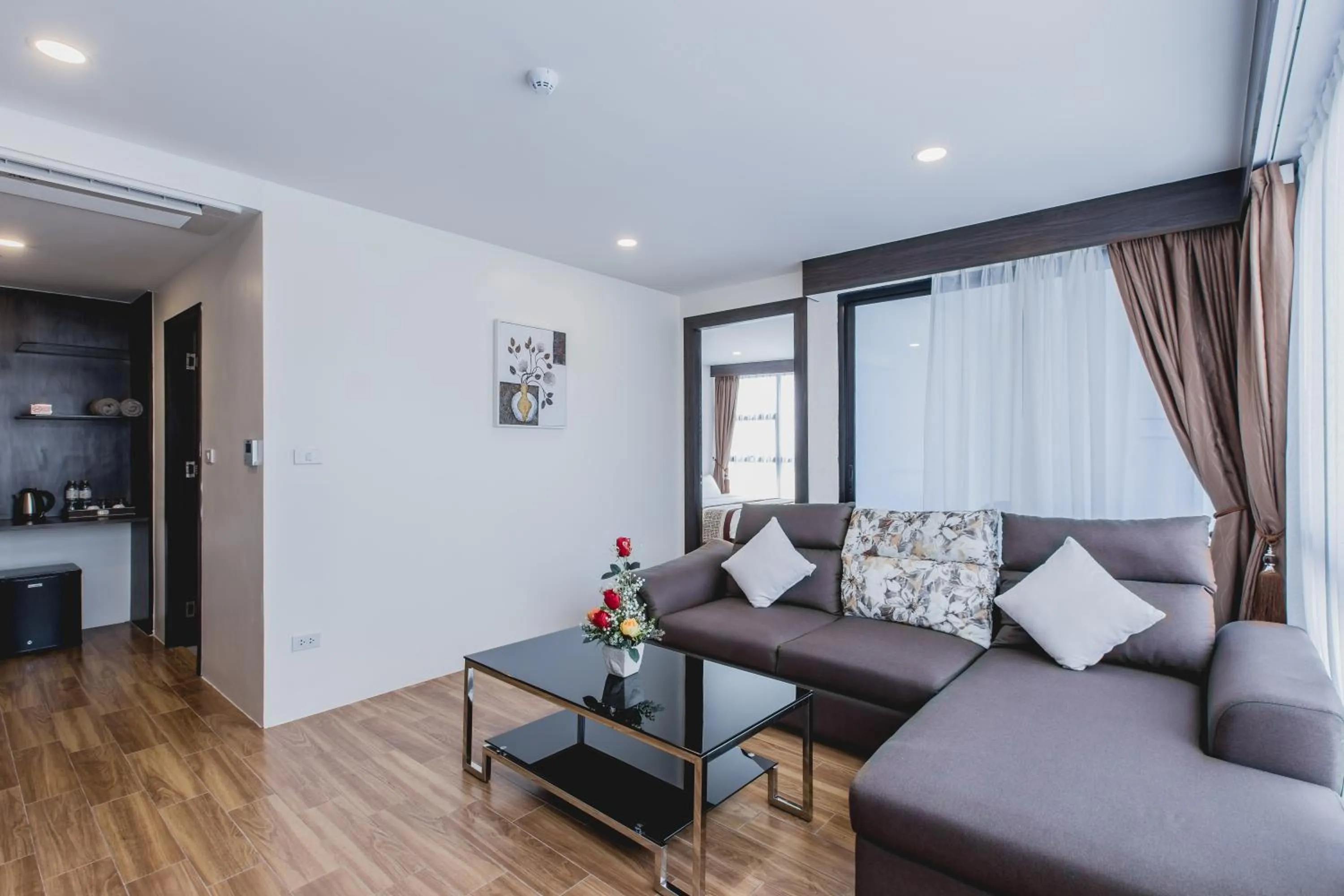 Living room in Golden Jomtien Beach Hotel