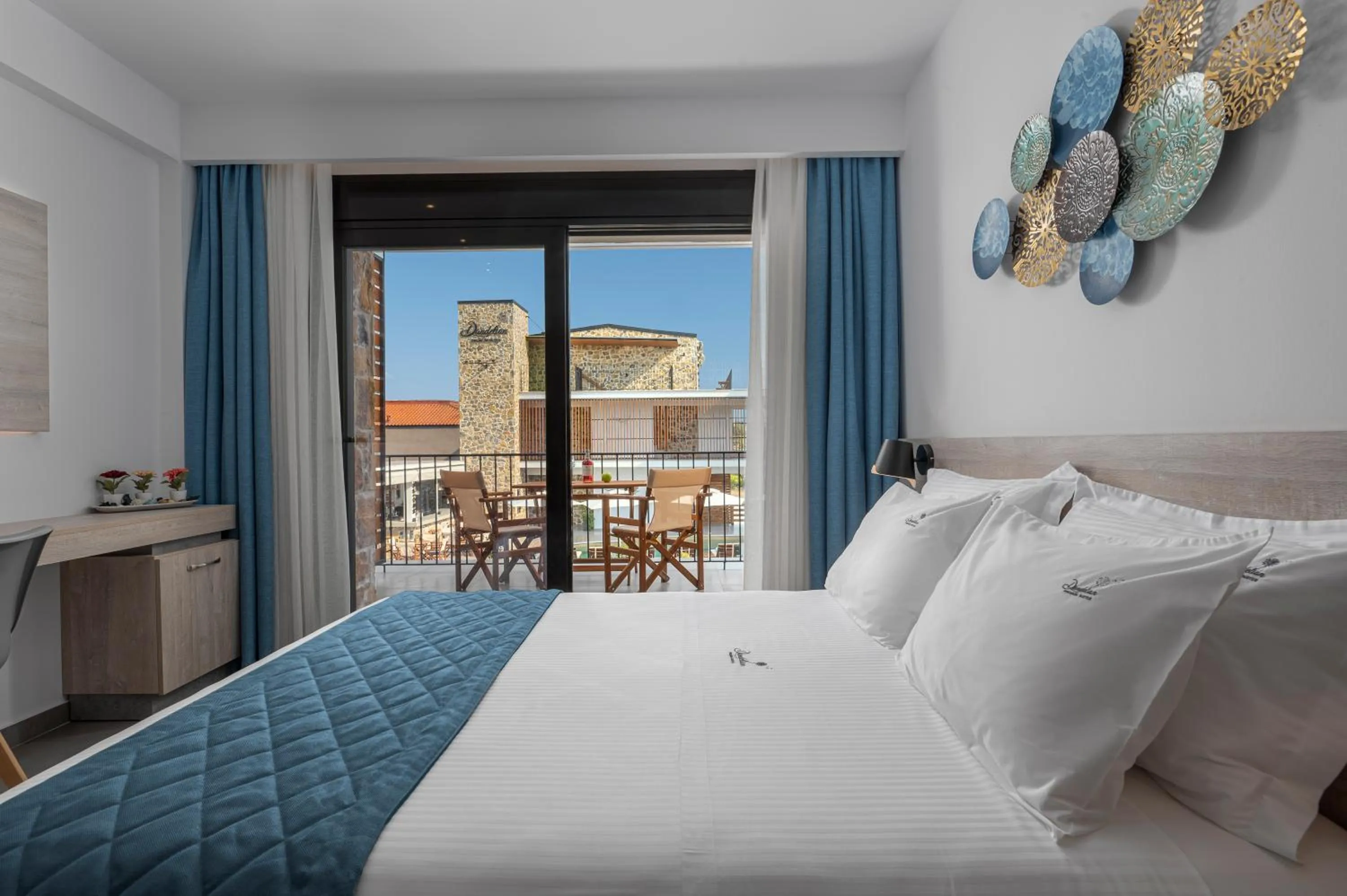 Bed in Dandelion Suites