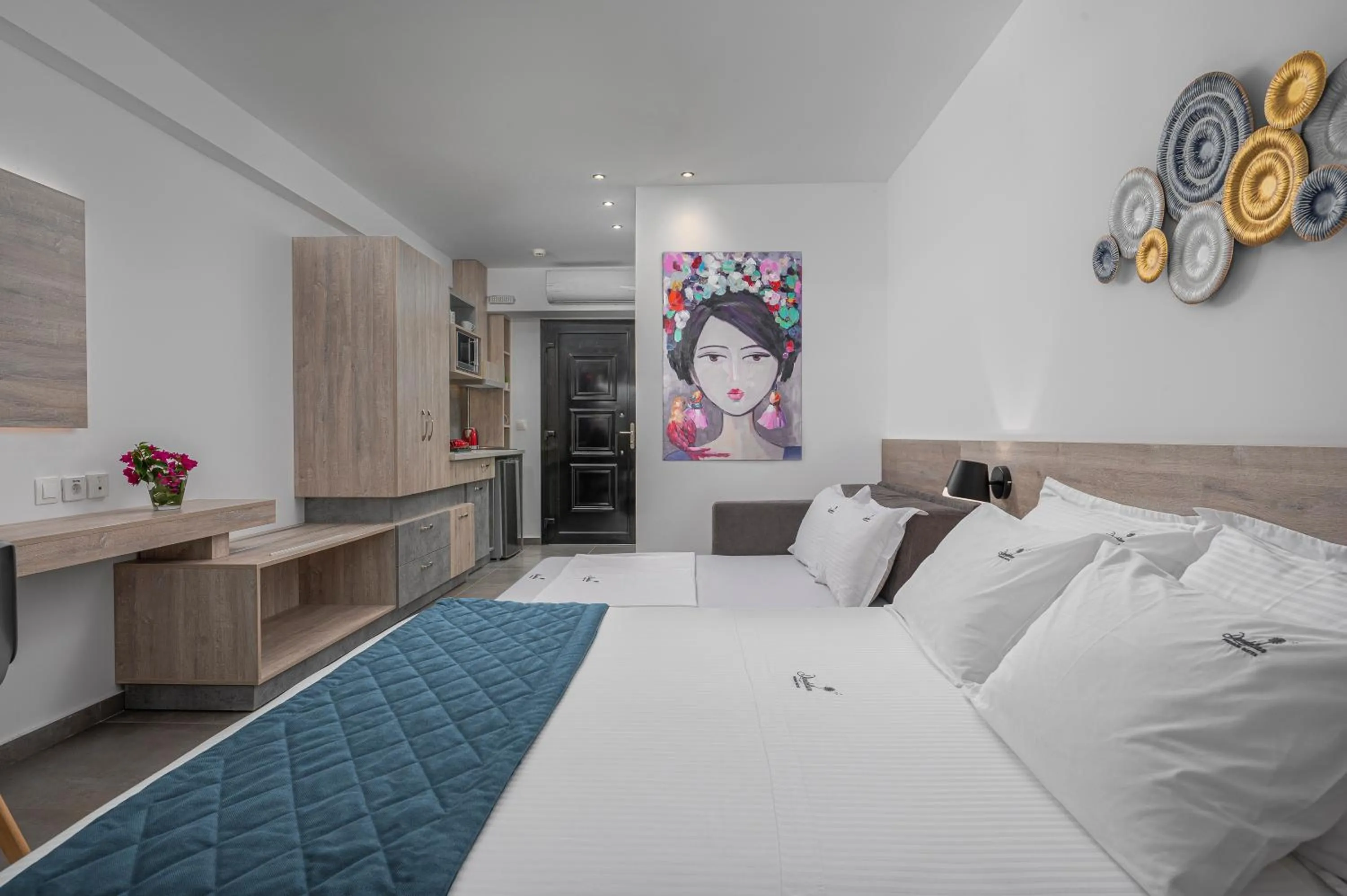 Bed in Dandelion Suites