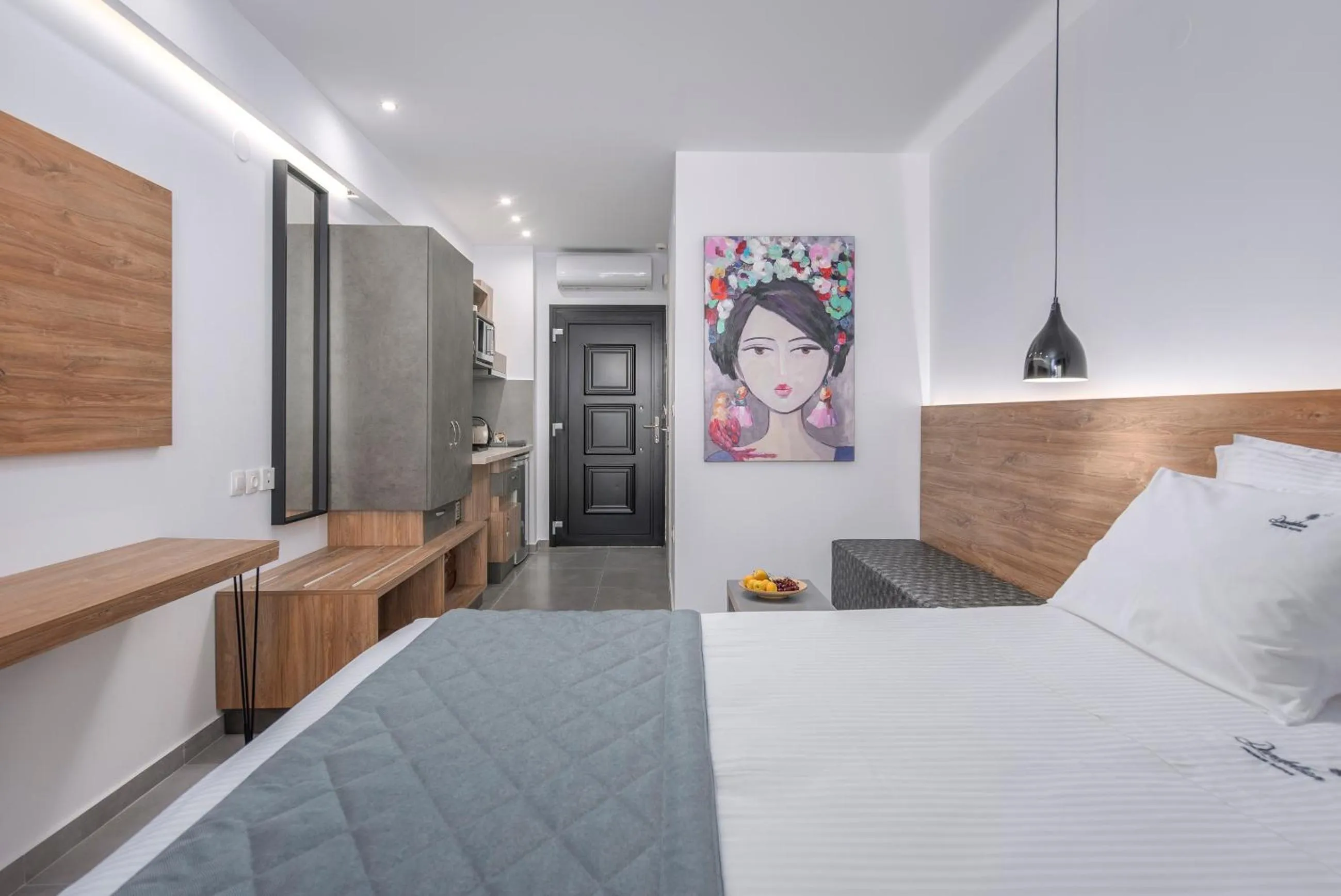 Bed in Dandelion Suites