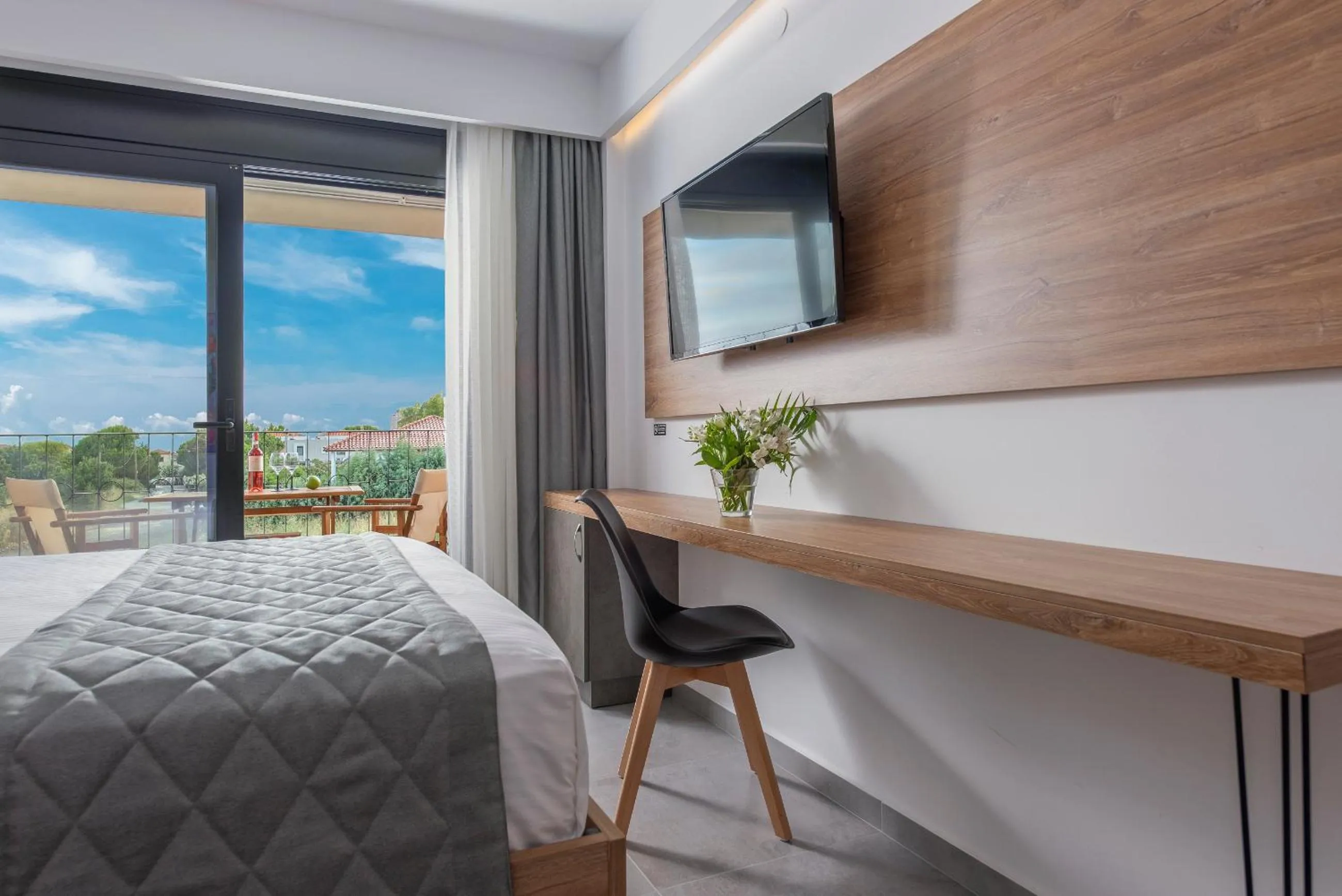 Bed in Dandelion Suites