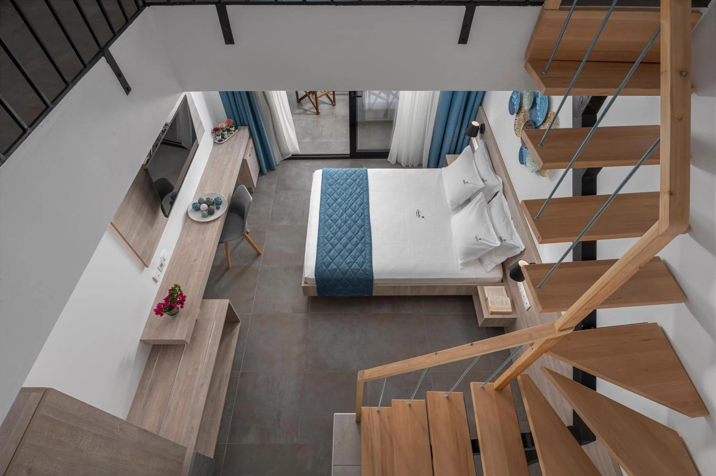 Bed in Dandelion Suites