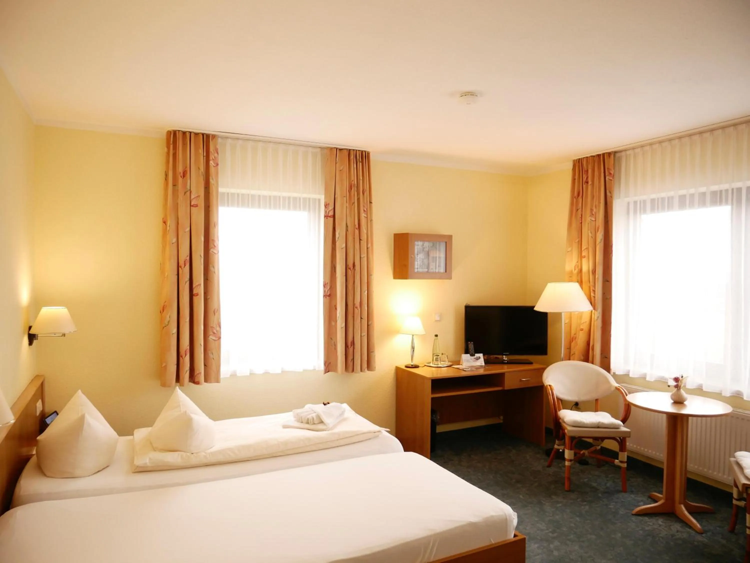 Bed in Hotel Waldesruh