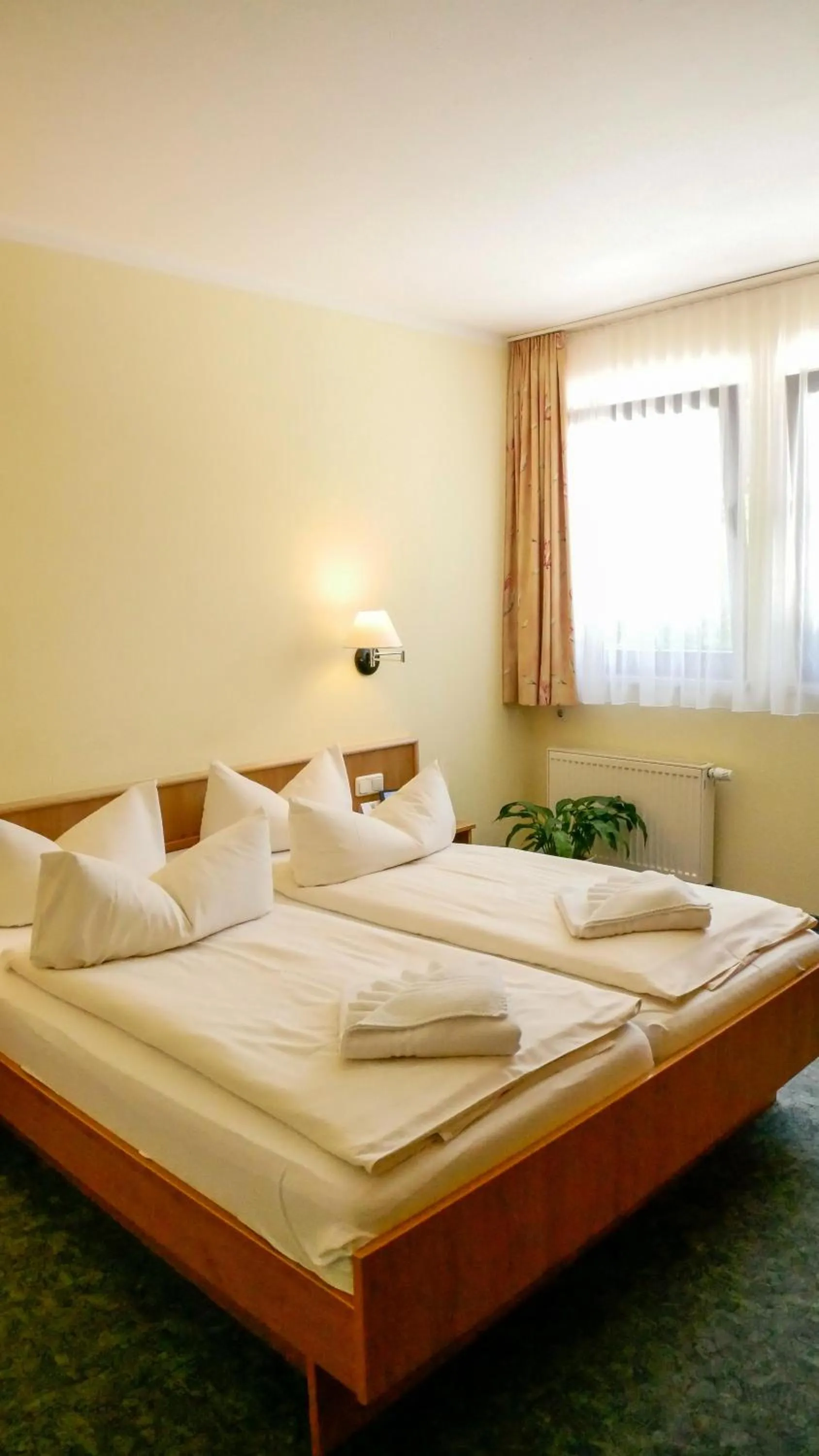 Photo of the whole room, Bed in Hotel Waldesruh