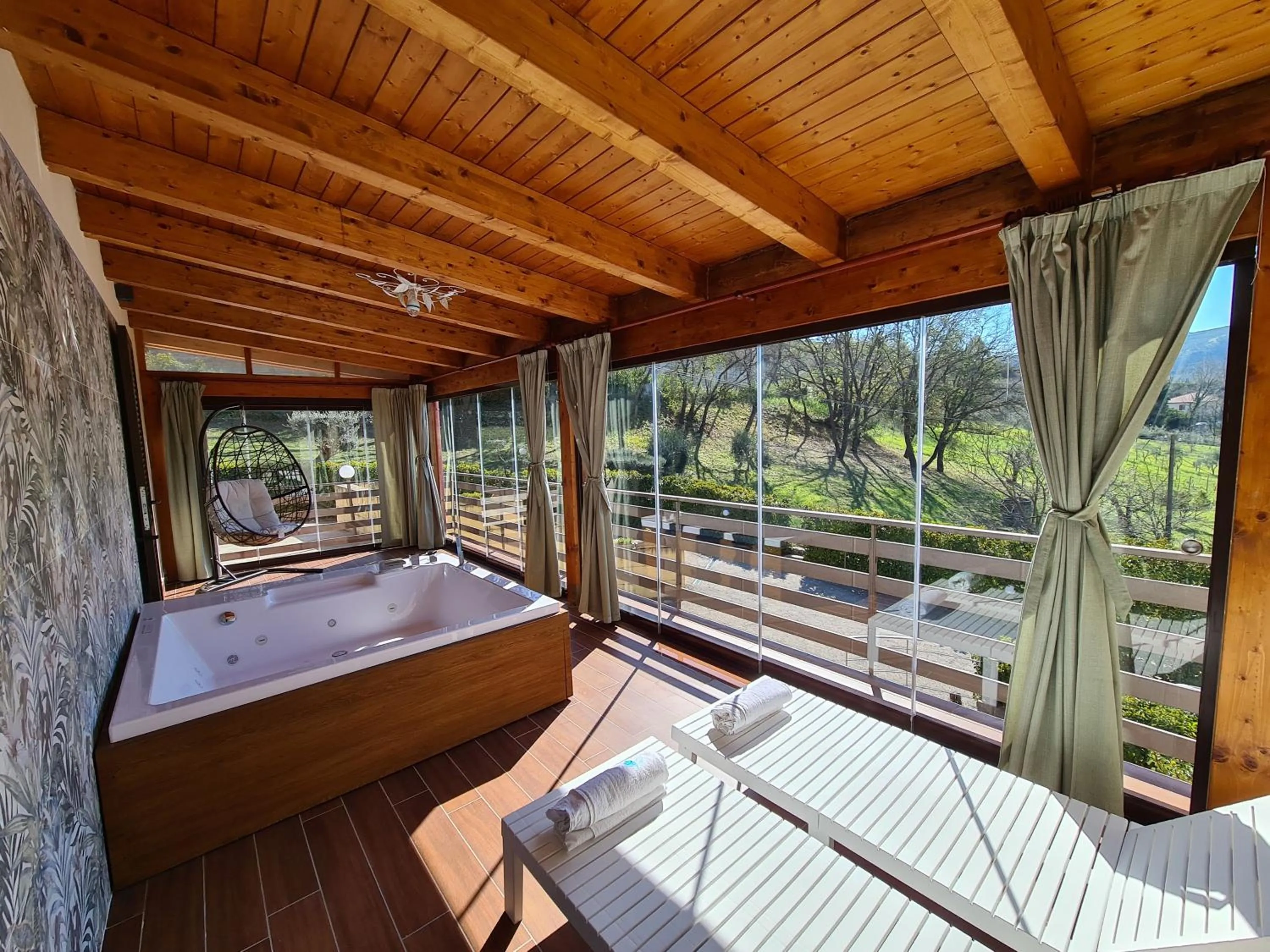 Natural landscape in B&B Artemide