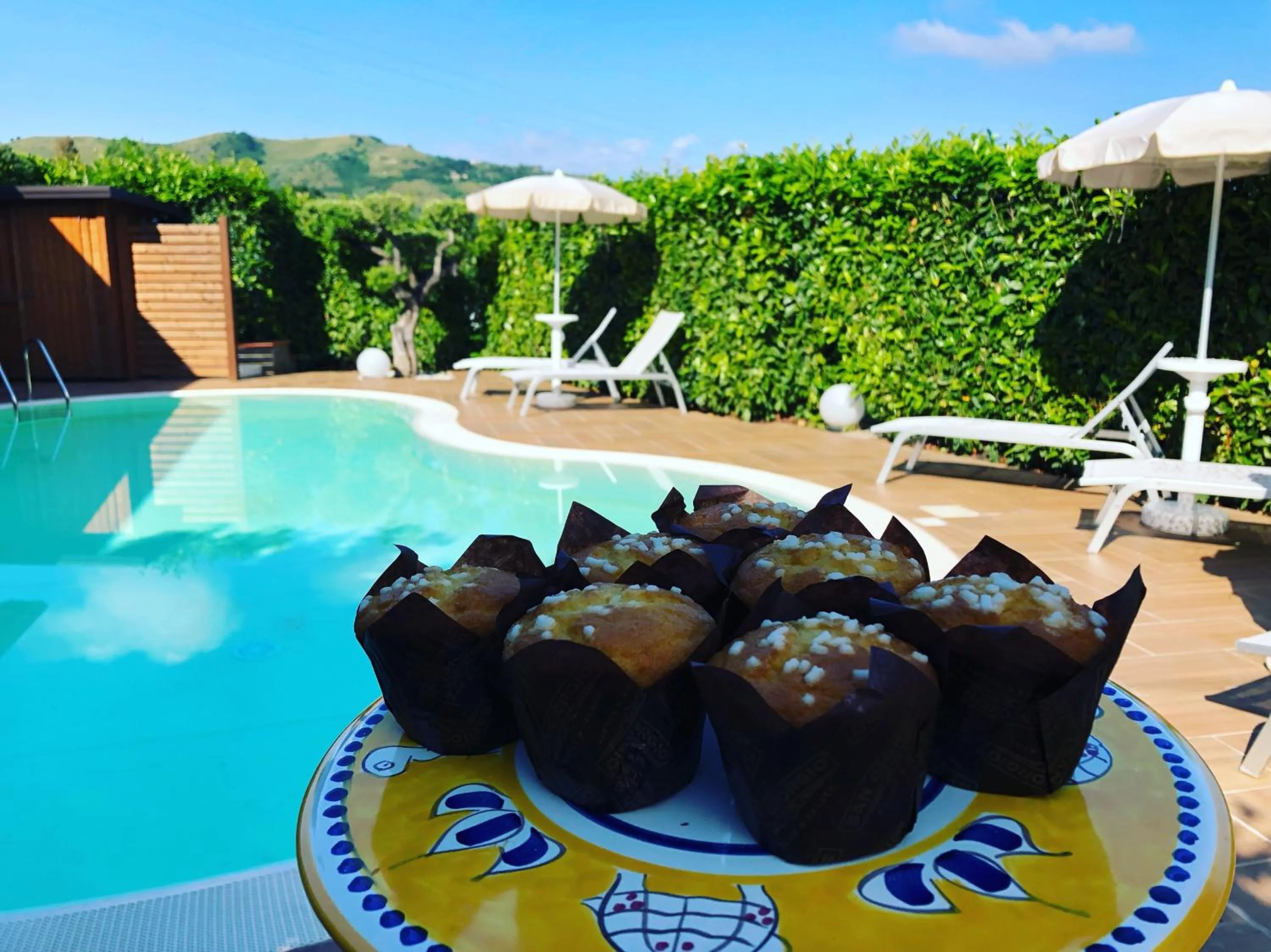 Swimming pool in B&B Artemide