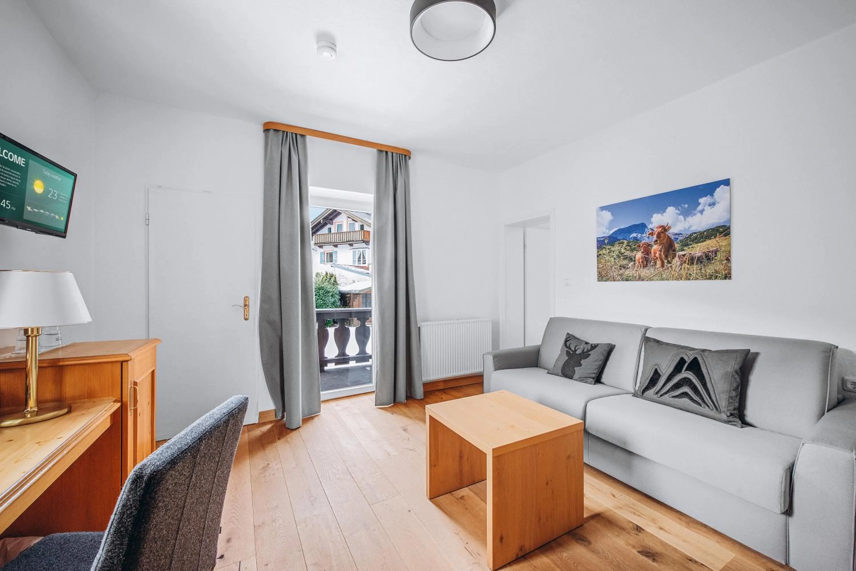 Living room in Weidegg - Hotel Garni