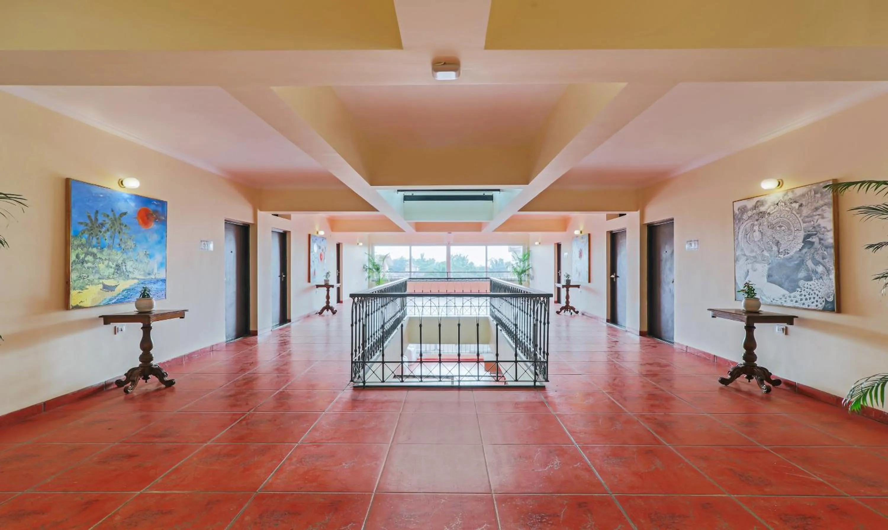 Lobby or reception in Treebo Premium Dona Eliza, 700 Meters From Calangute Beach