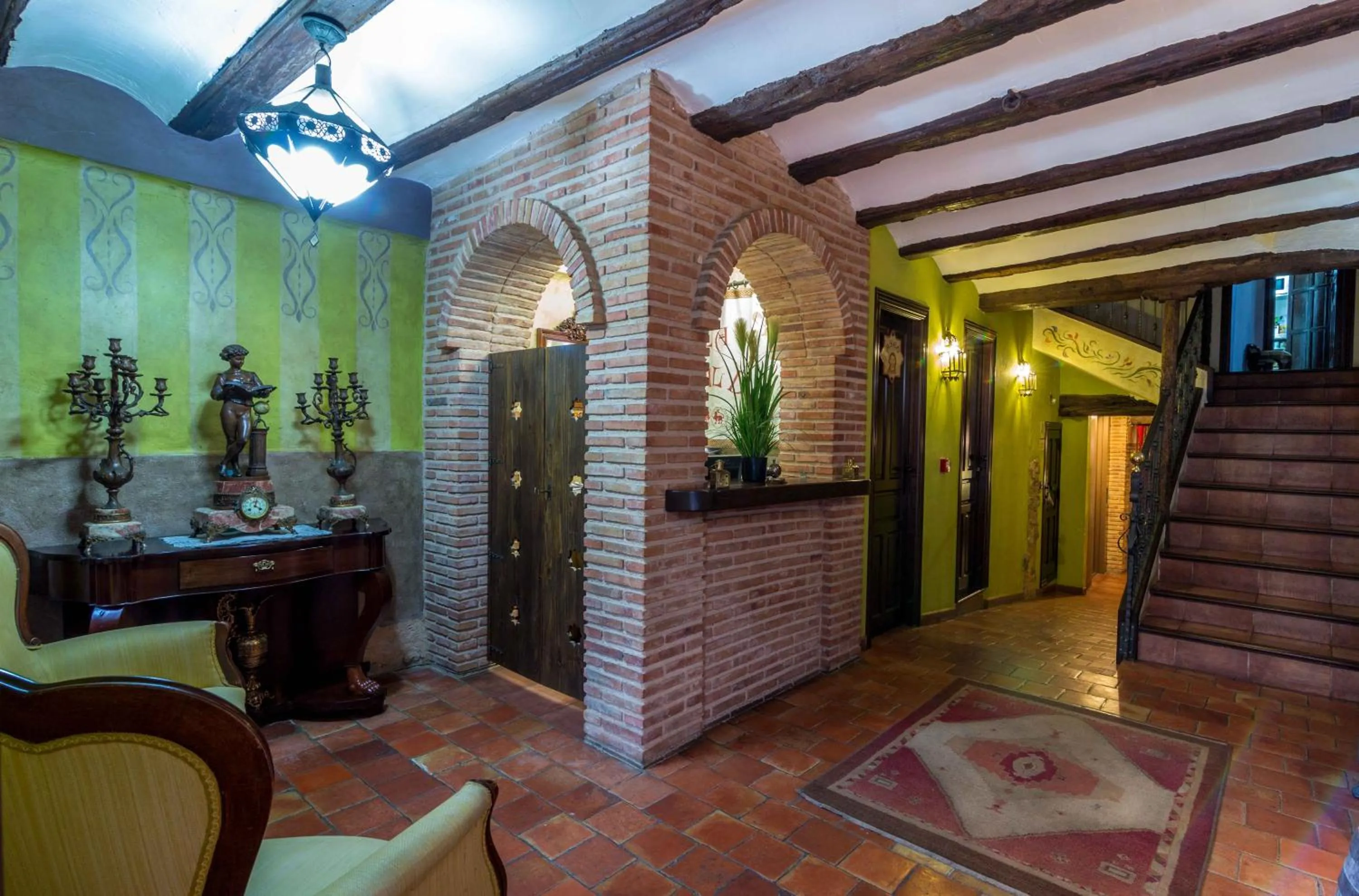 Lobby or reception in Hotel La Realda