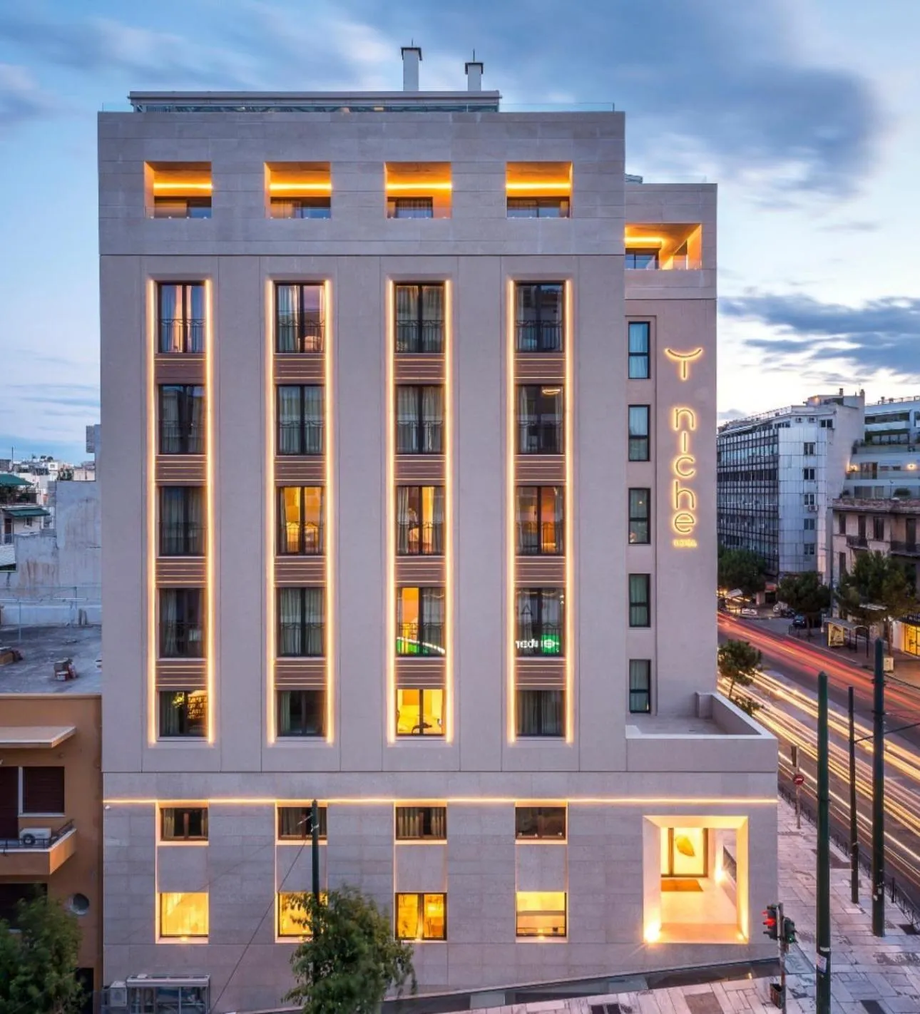 Property building in Niche Hotel Athens