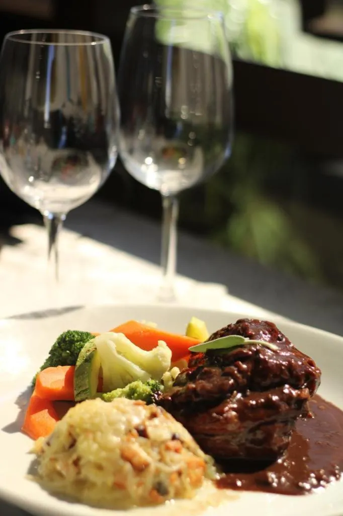 Lunch in Hotel Bertaso