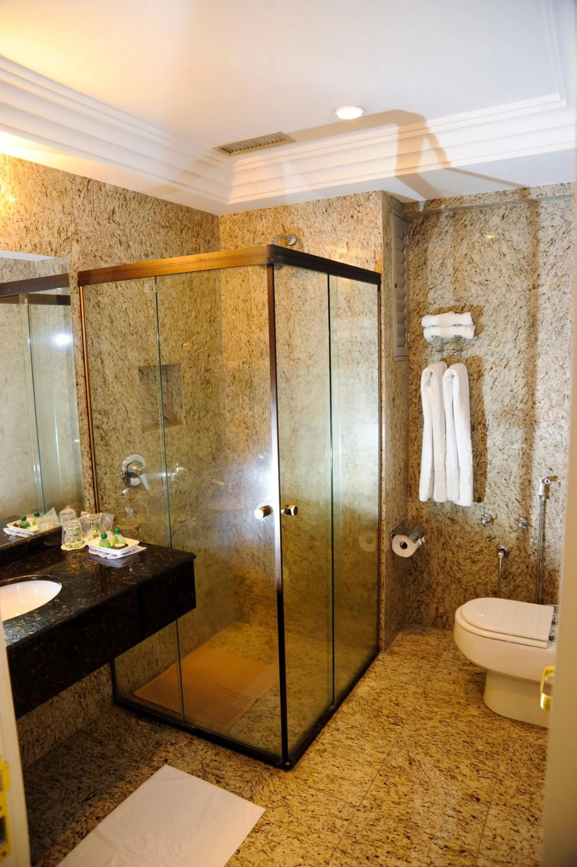 Bathroom in Hotel Bertaso