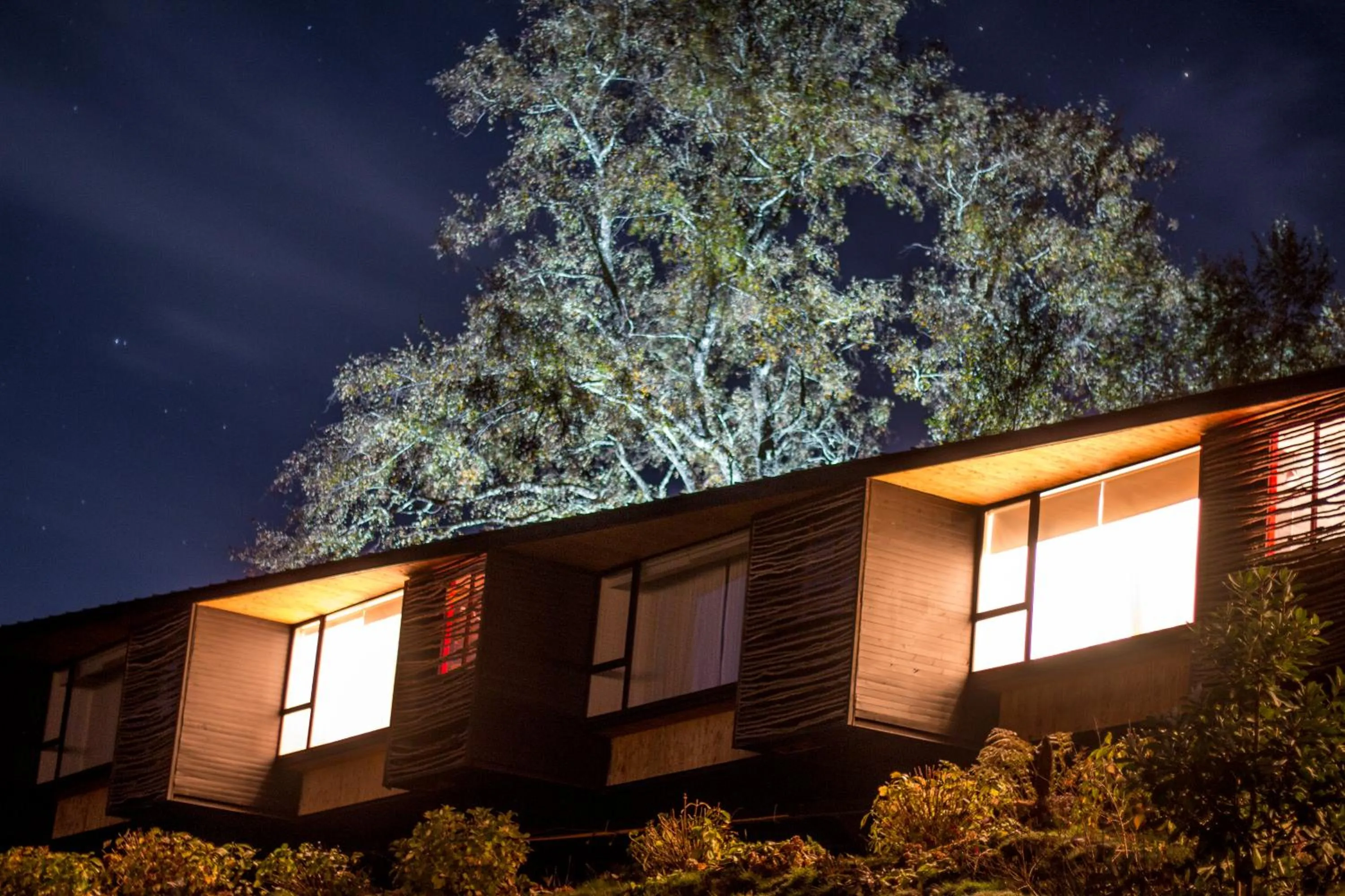 Property building in Hotel Casa Panguipulli