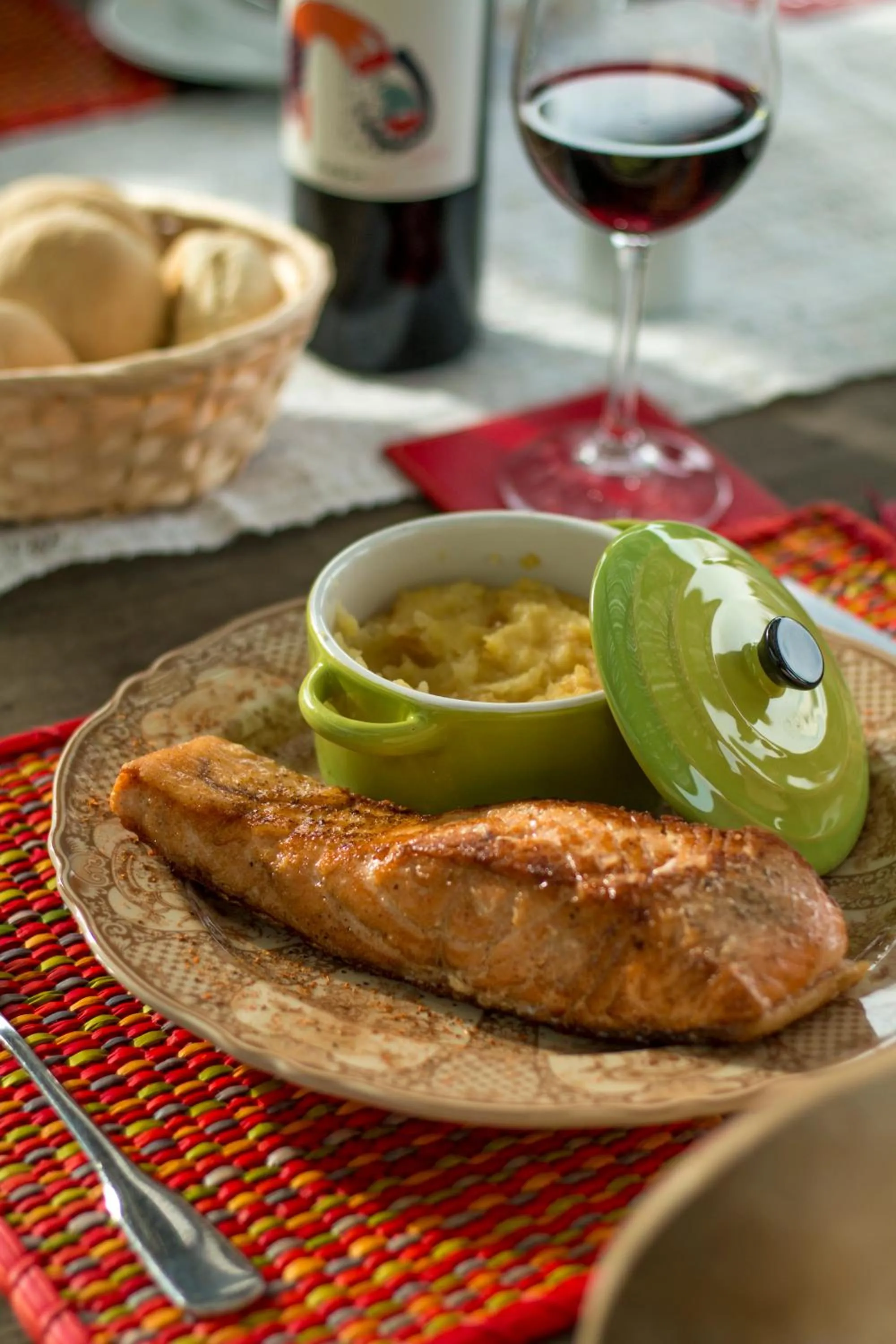 Food and drinks in Hotel Casa Panguipulli