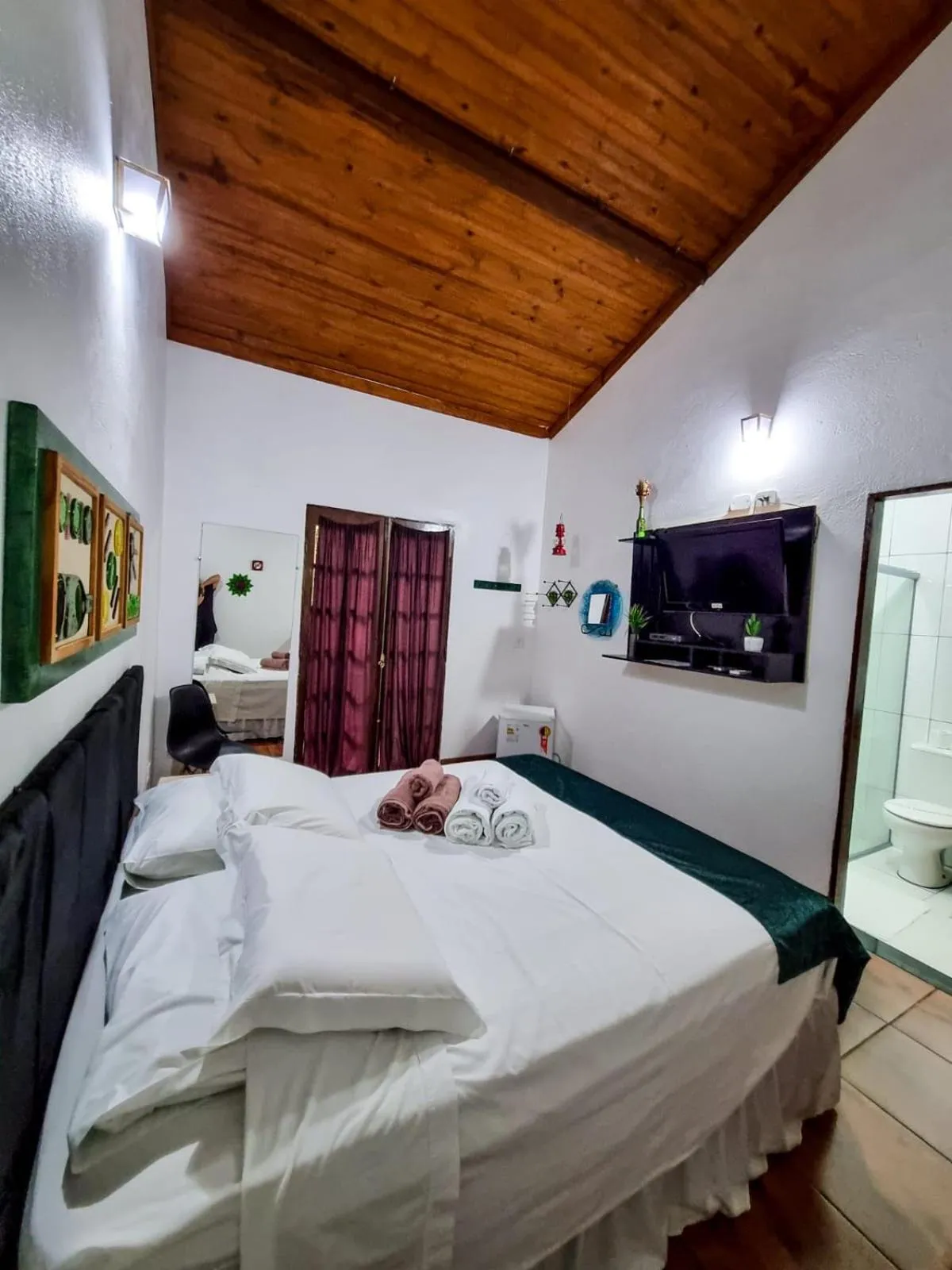 Double Room in Pousada Villa dos Quilombolas