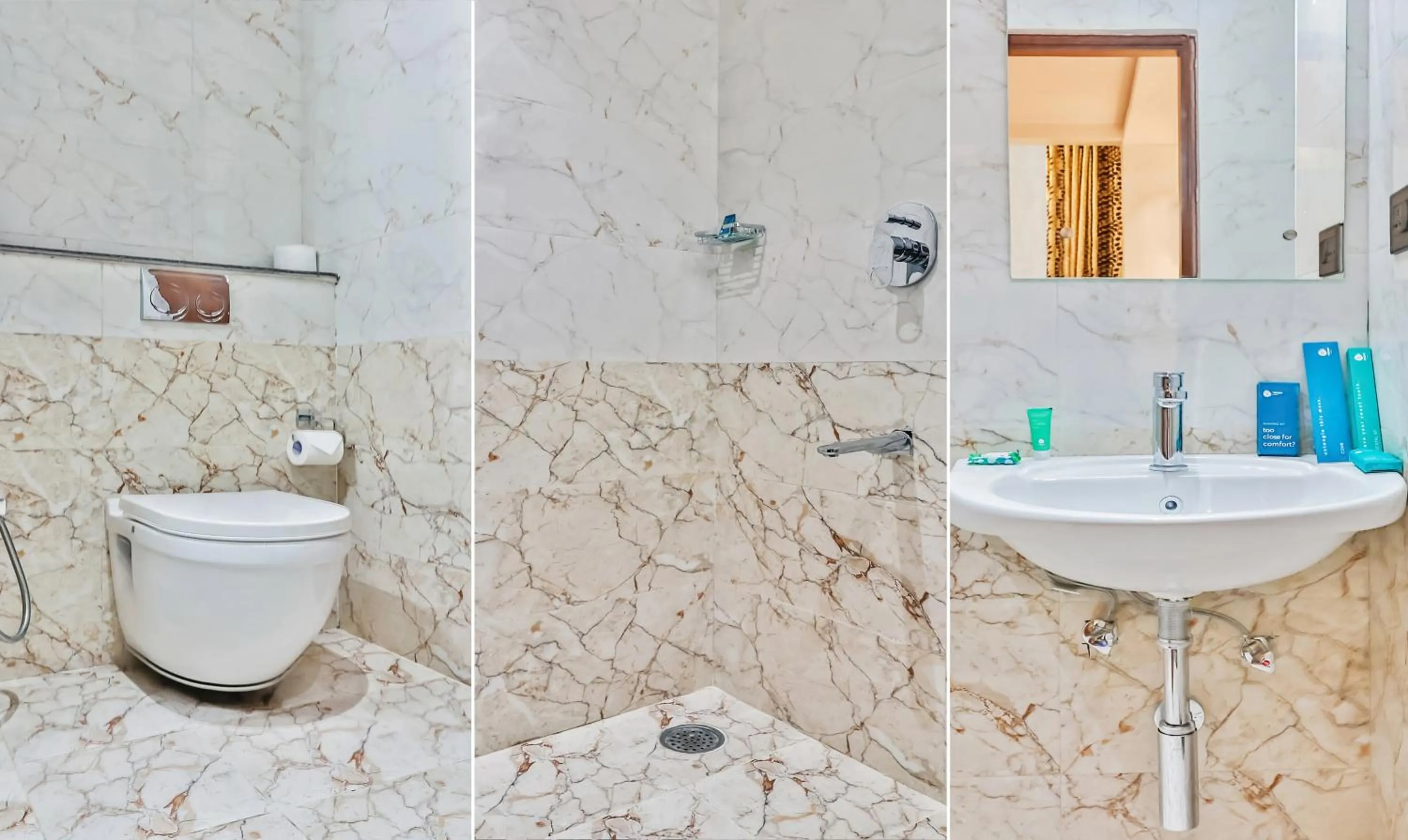 Toilet in Treebo Blu Orchid