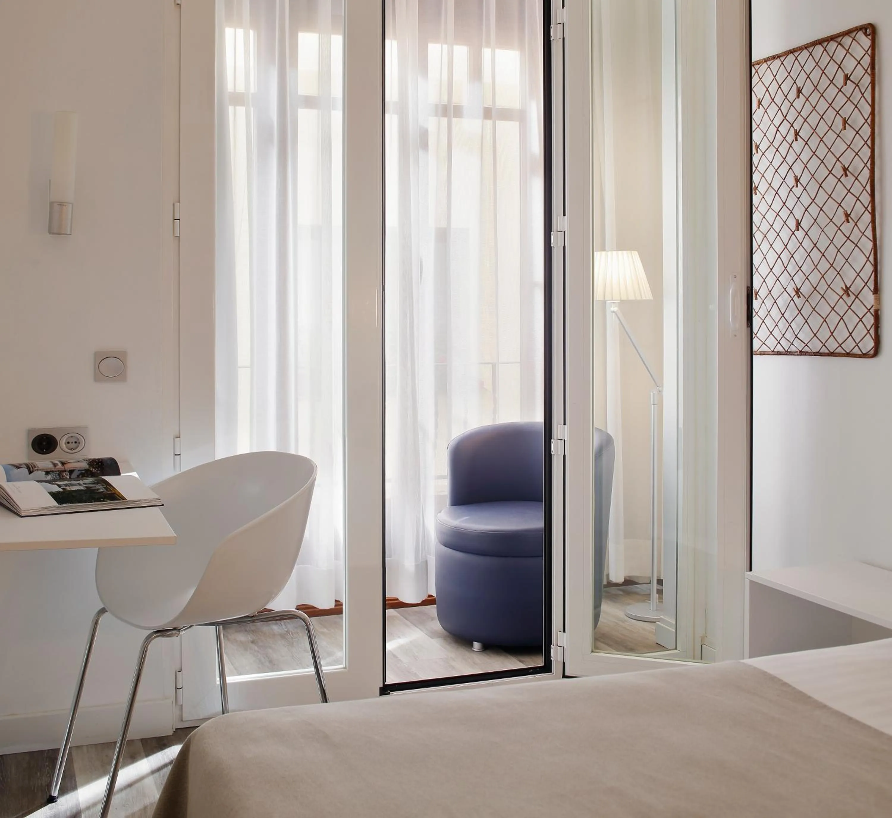 Bedroom, Bed in Hotel Santa Rosa, Blue Hoteles