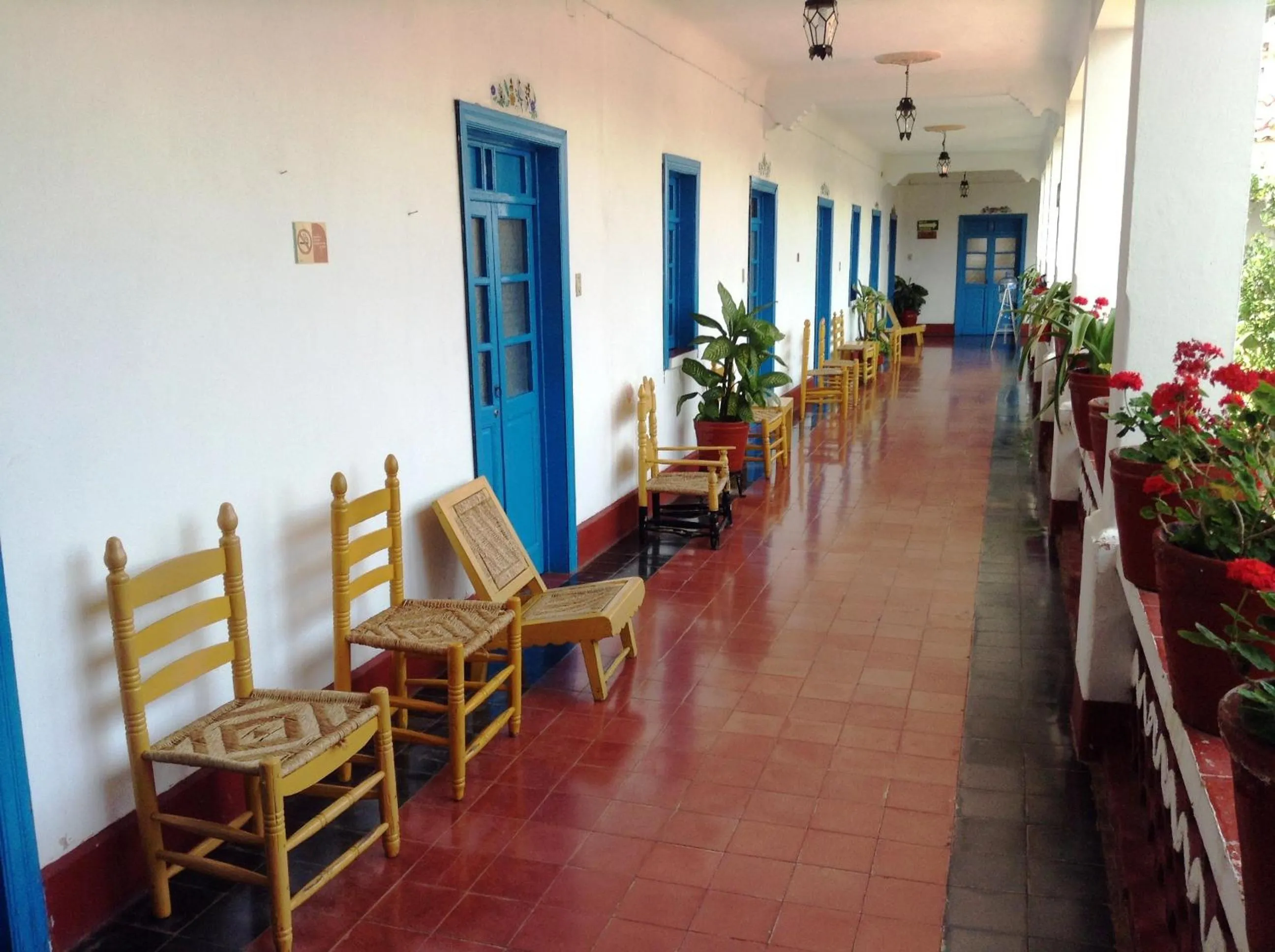 Decorative detail in Hotel Santa Prisca