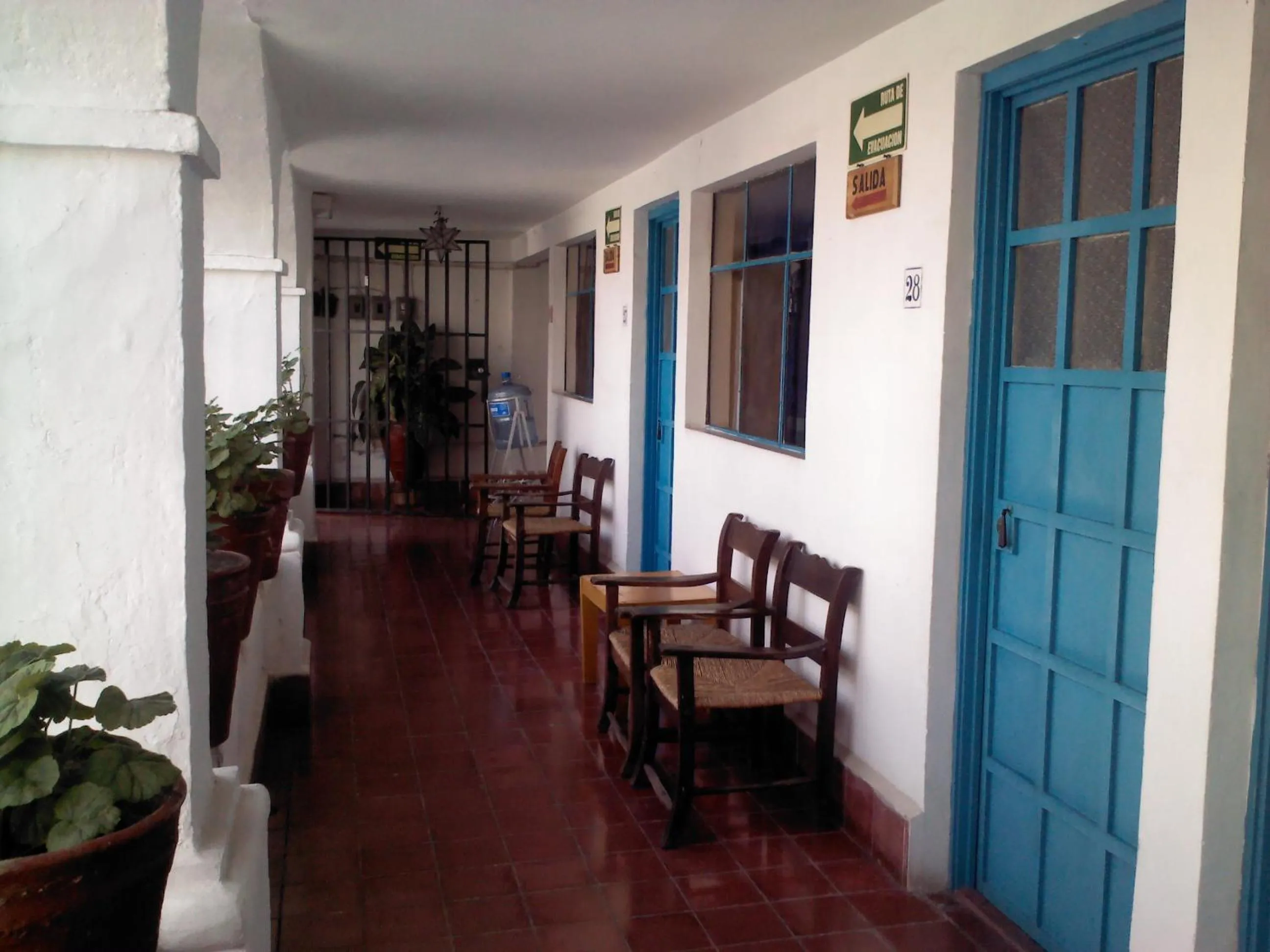 Facade/entrance in Hotel Santa Prisca