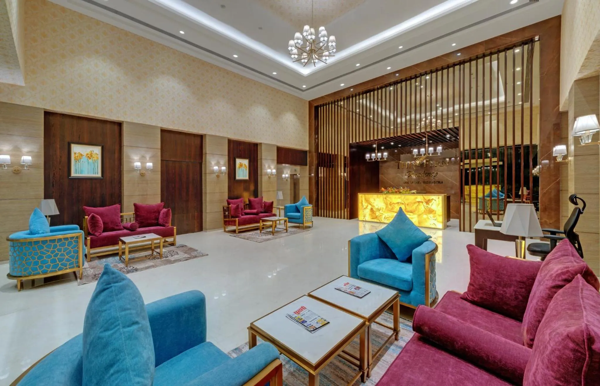 Lobby or reception in The Fern Residency, Satara Maharashtra