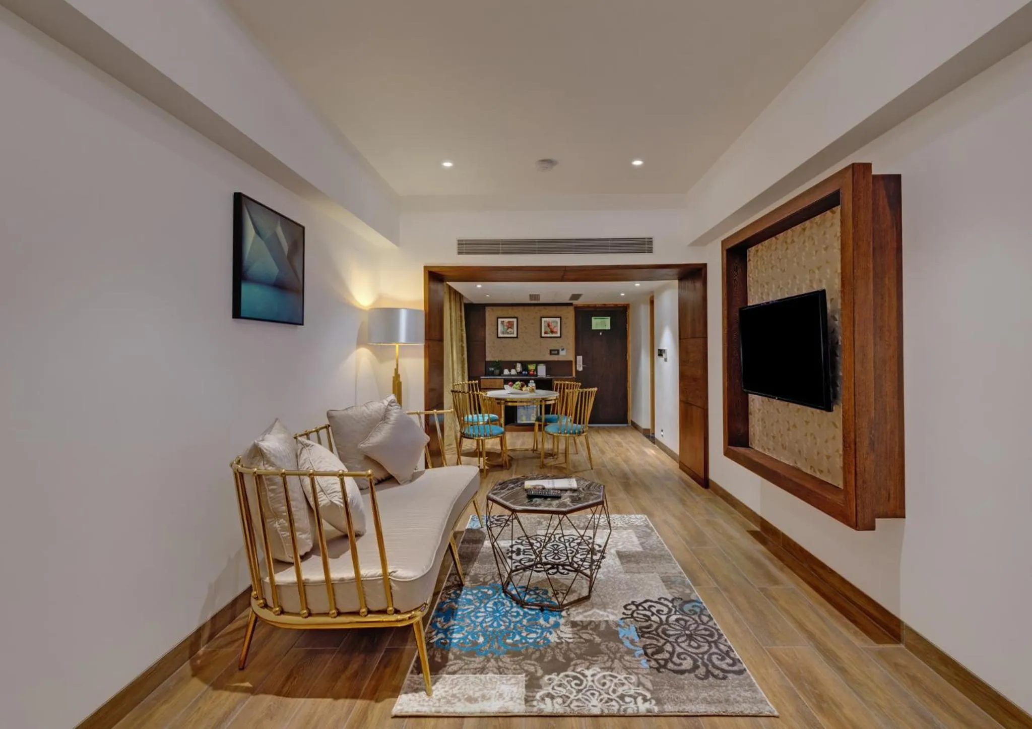 Seating area in The Fern Residency, Satara Maharashtra