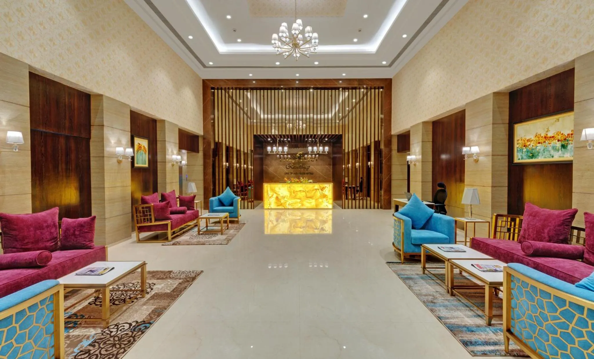 Lobby or reception in The Fern Residency, Satara Maharashtra