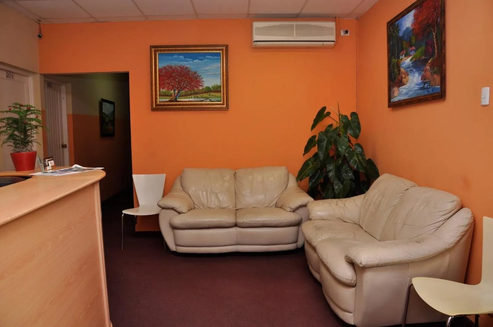 Lobby or reception in Hotel Colonial Blanco