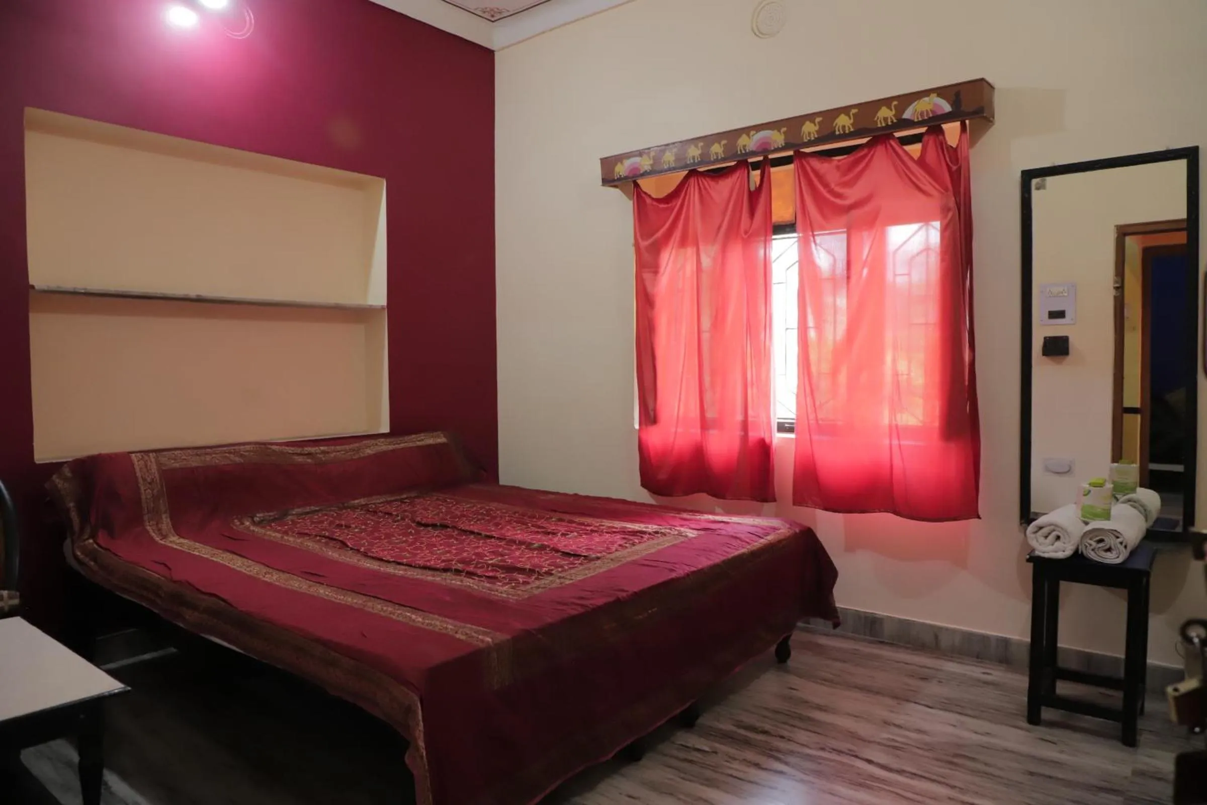 Bed in Hotel Everest