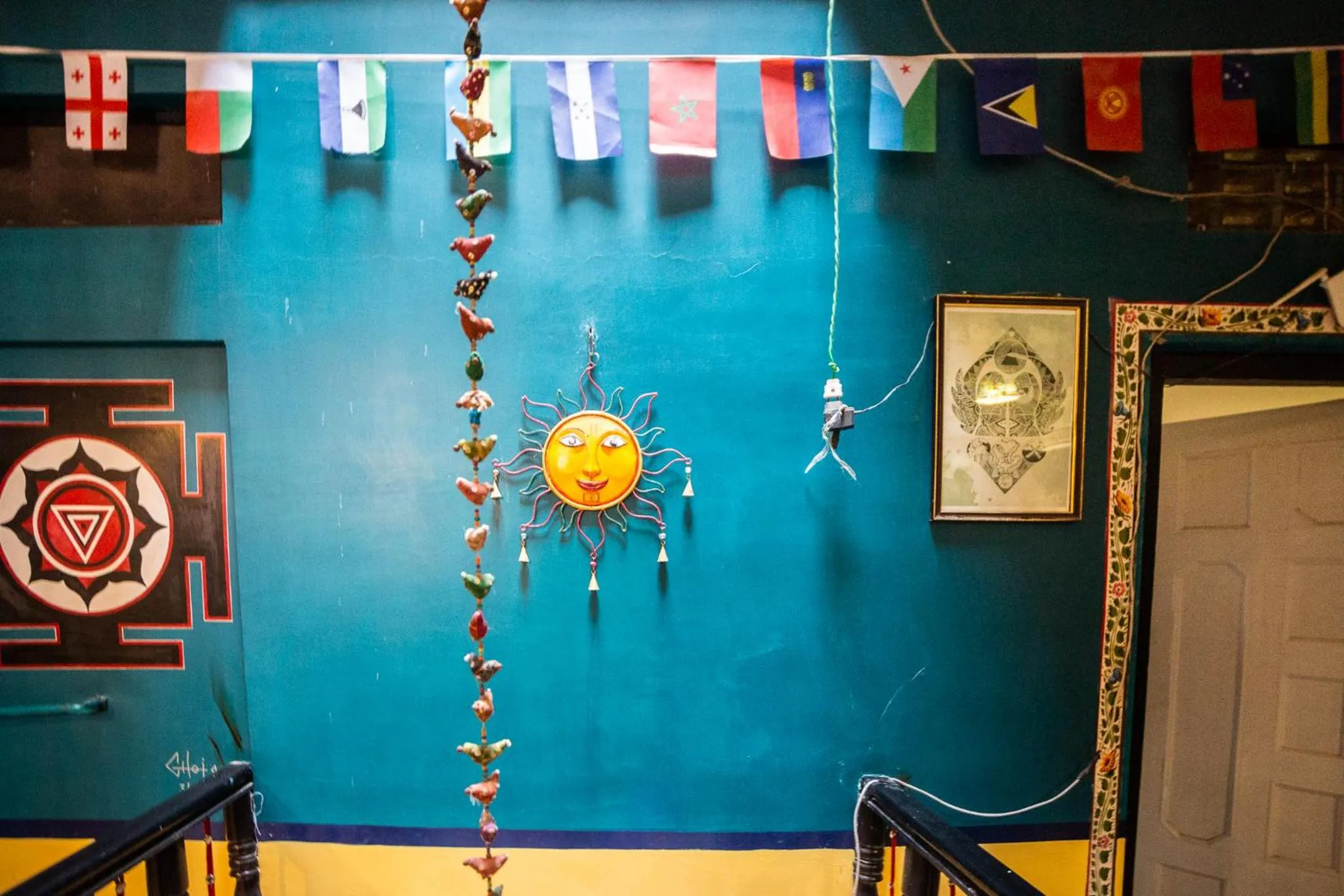 Decorative detail in Hotel Everest