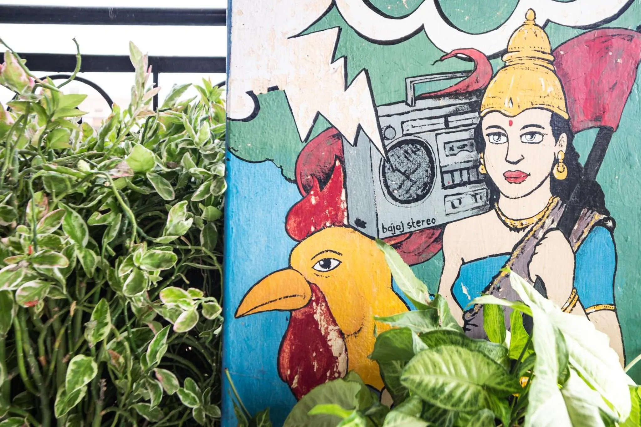 Decorative detail in Hotel Everest