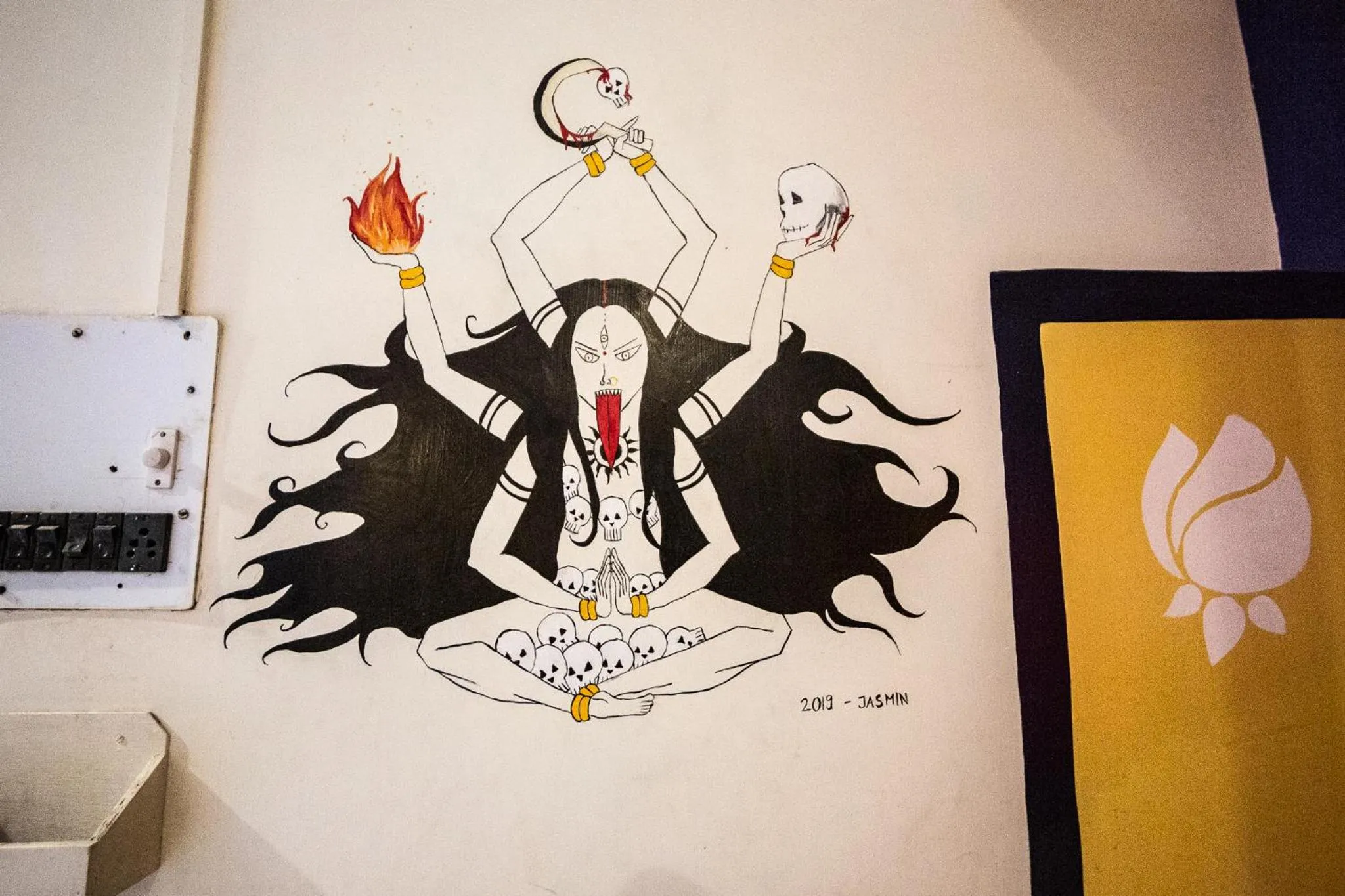 Decorative detail in Hotel Everest